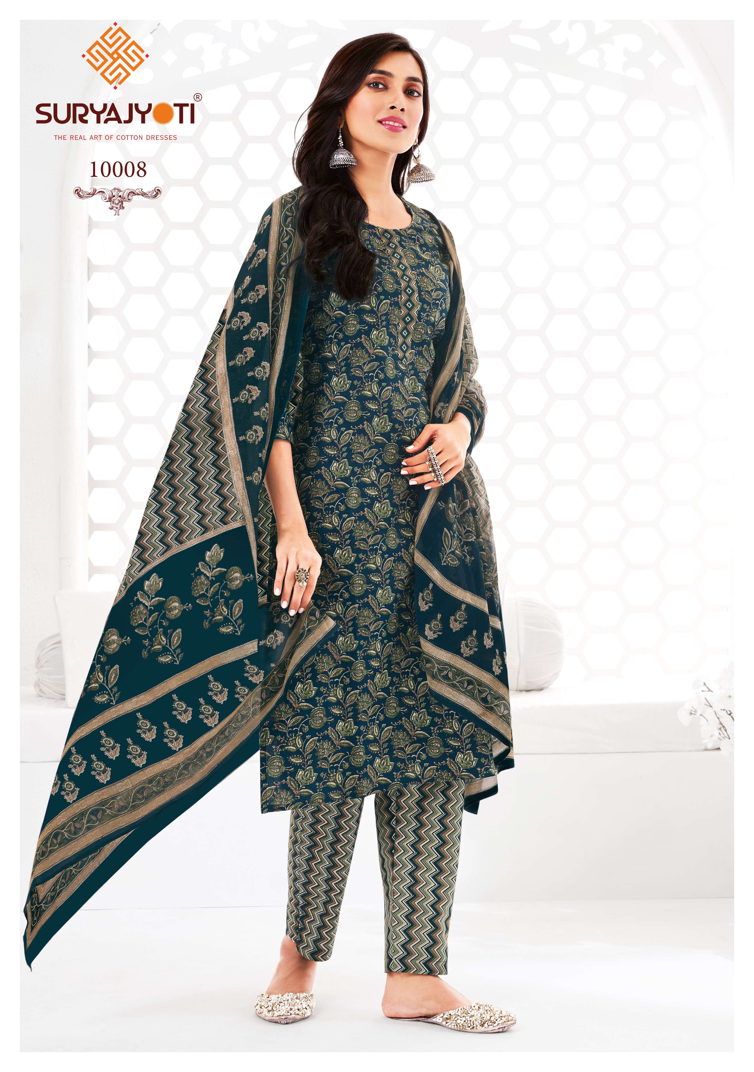 SURYAJYOTI PREYASI VOL 10 STITCHED COLLECTION
