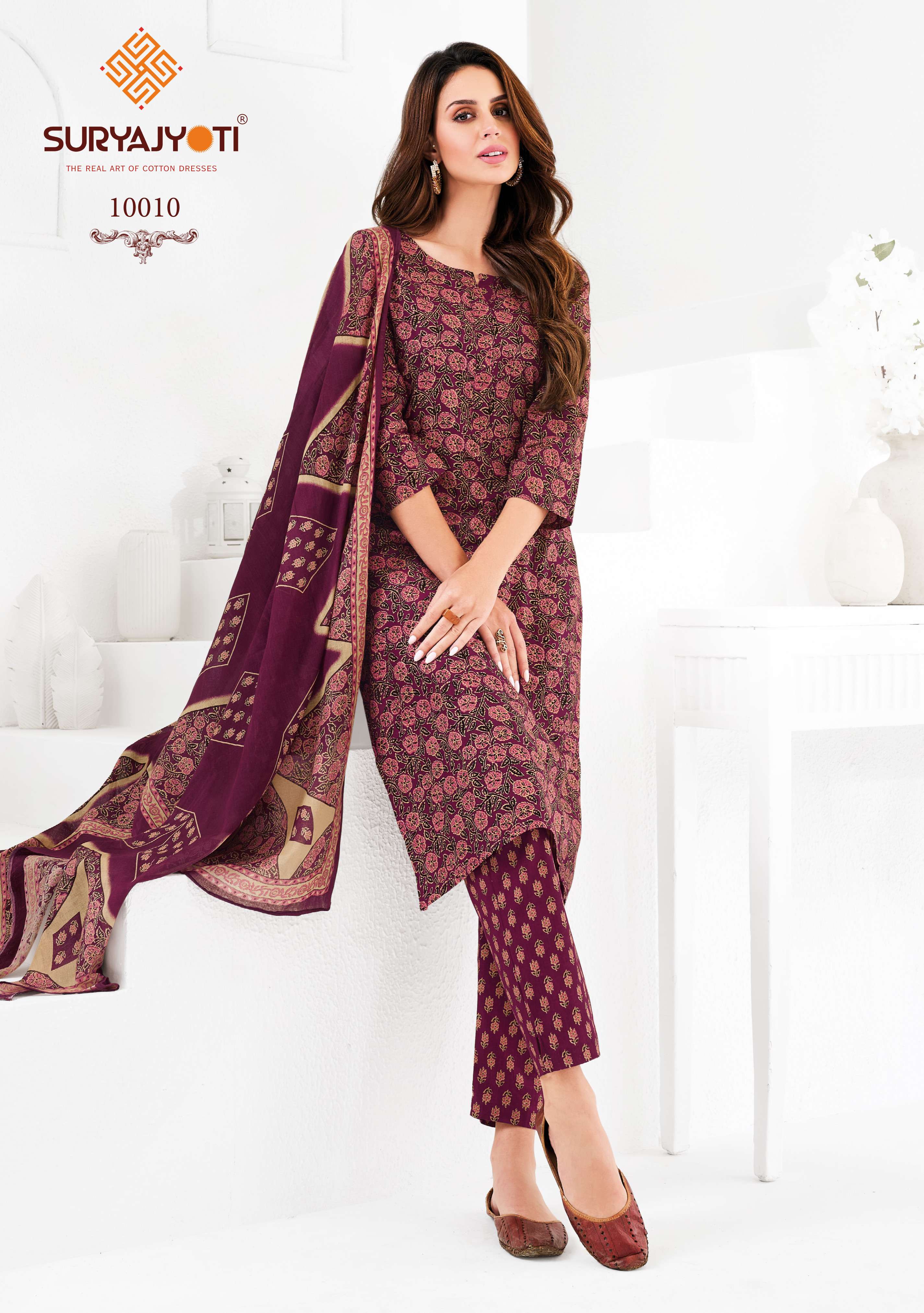 SURYAJYOTI PREYASI VOL 10 STITCHED COLLECTION