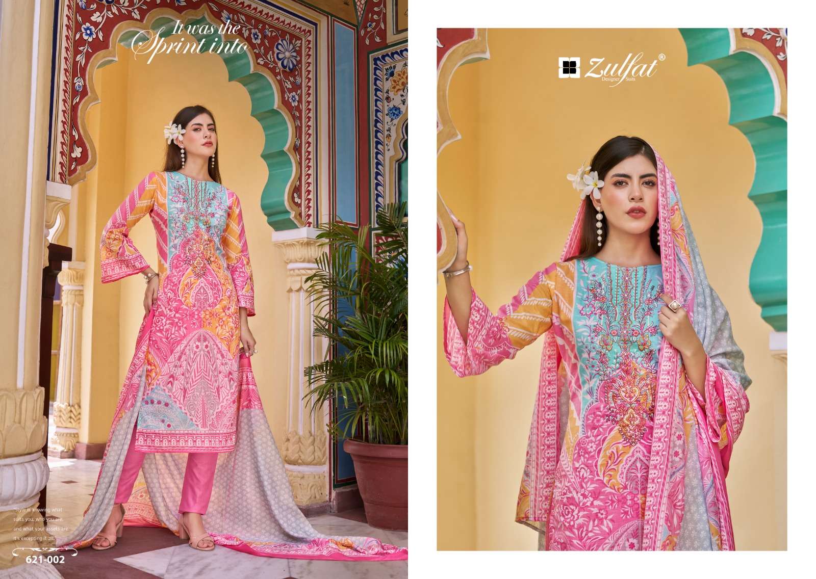 ZULFAT DESIGNER SUITS NOOR 