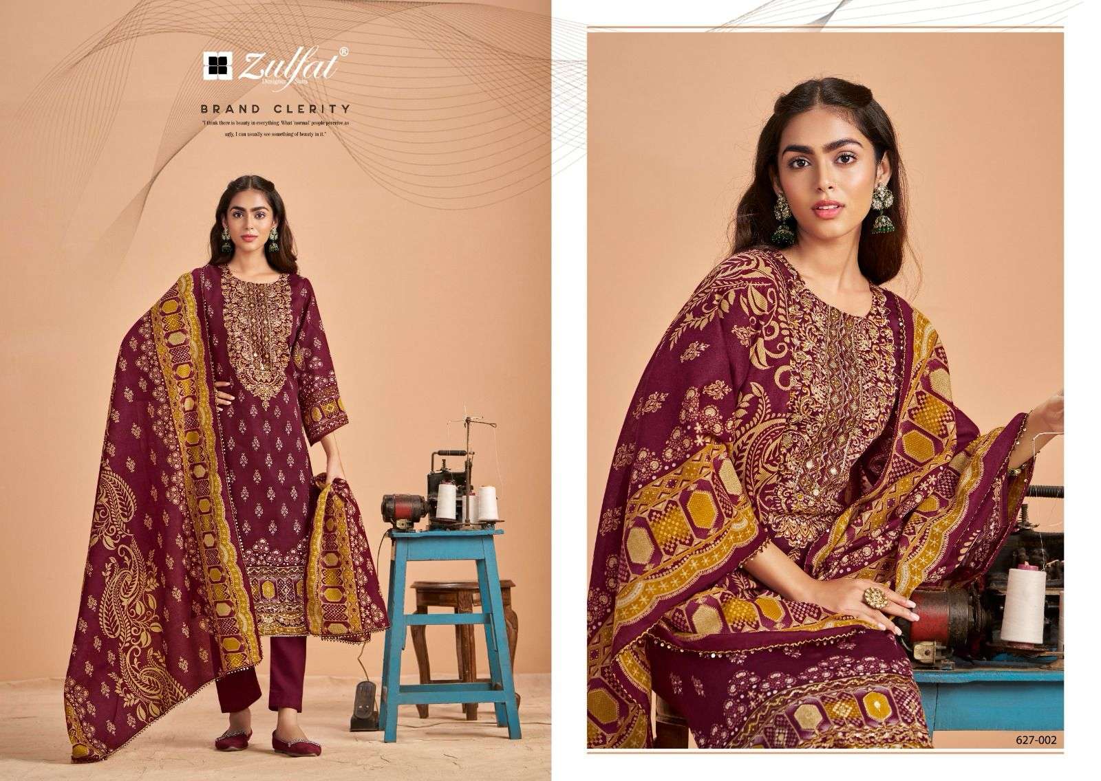 ZULFAT DESIGNER SUITS SAJNI VOL 5