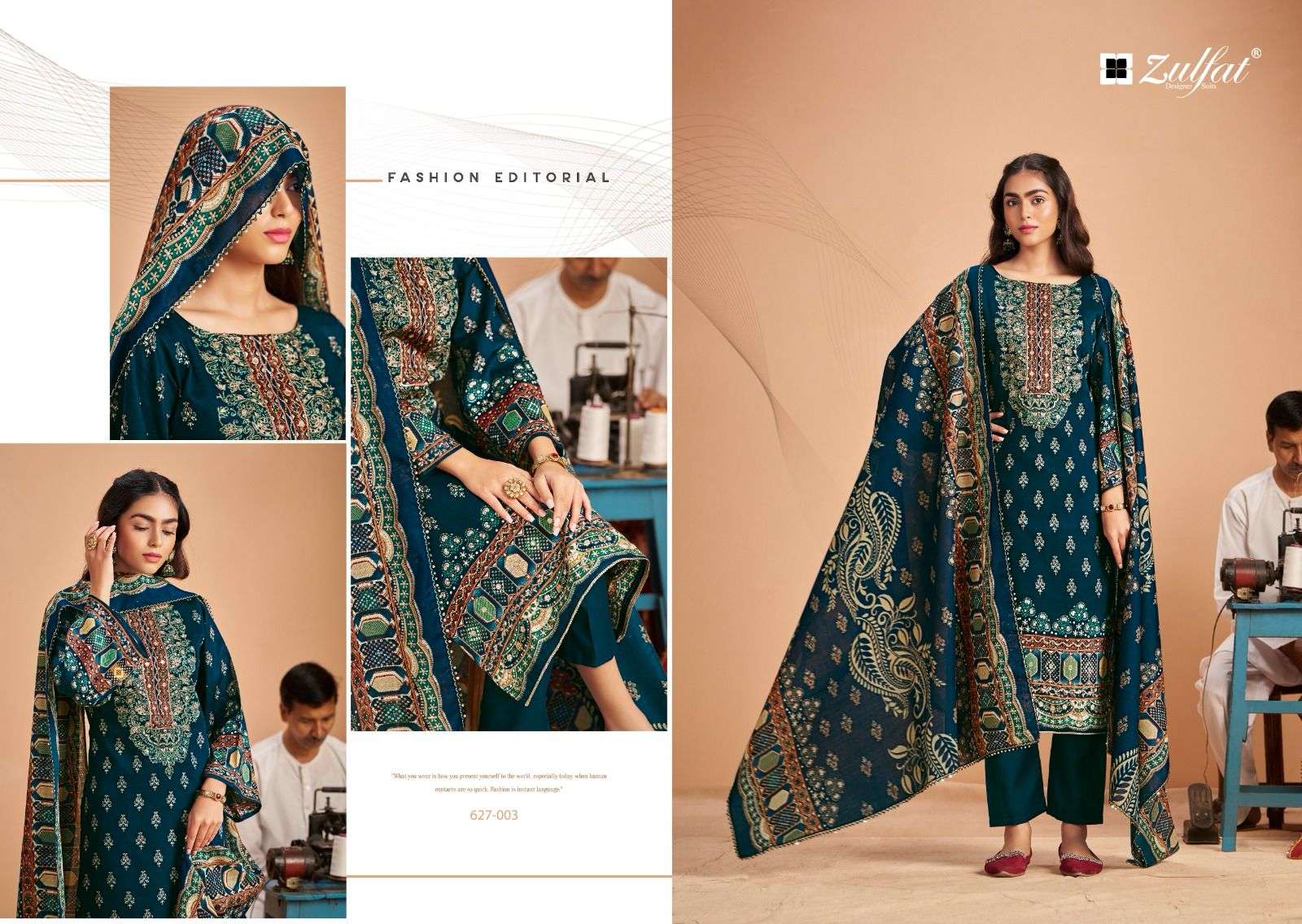 ZULFAT DESIGNER SUITS SAJNI VOL 5