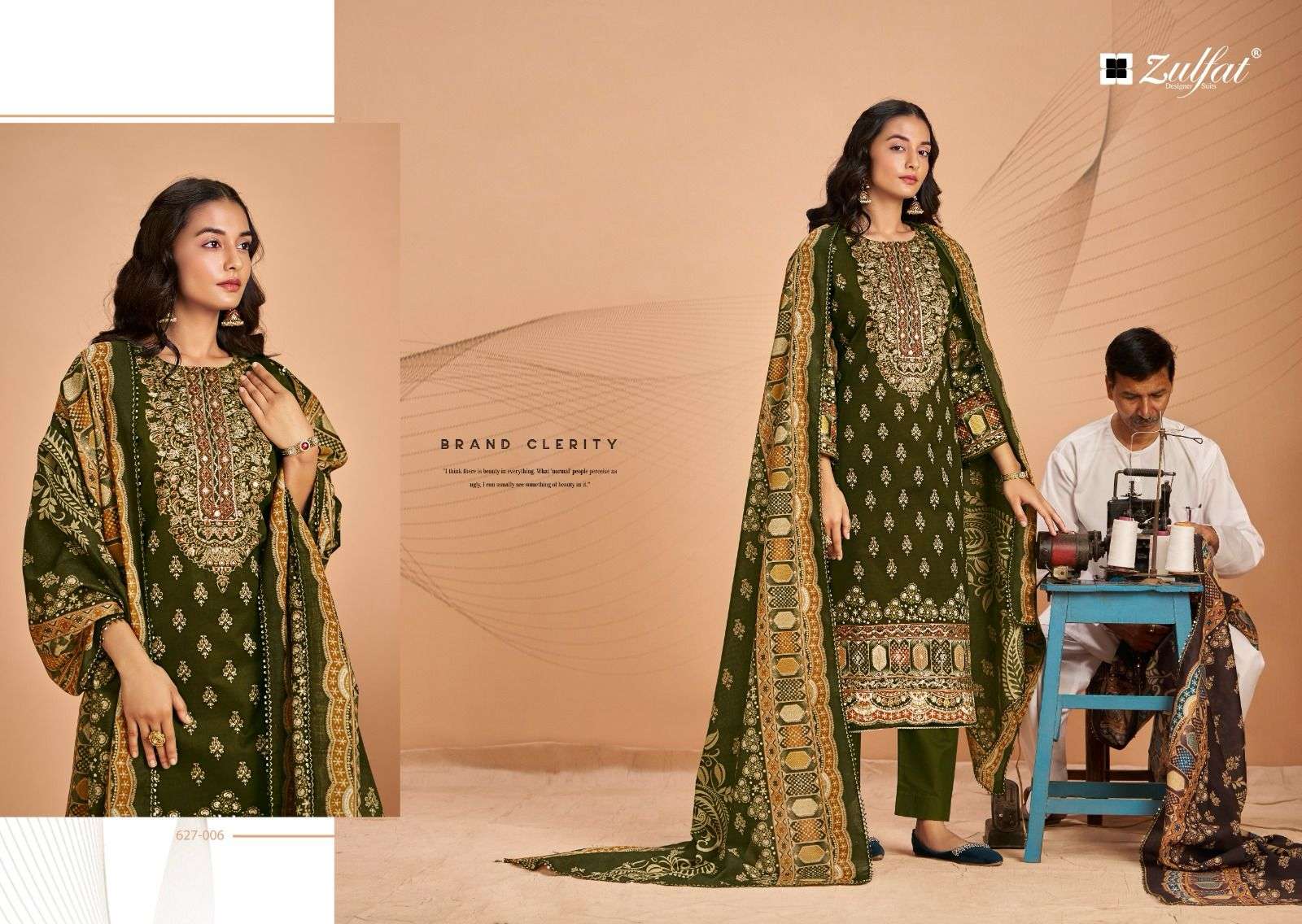 ZULFAT DESIGNER SUITS SAJNI VOL 5