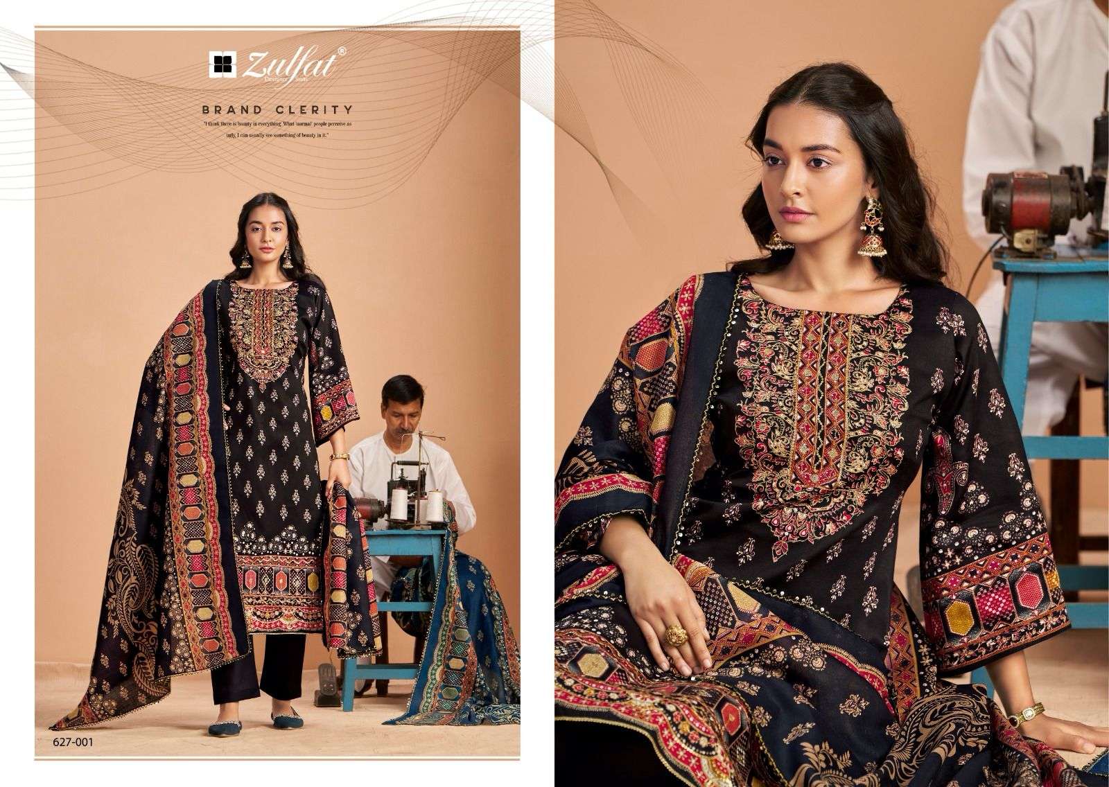 ZULFAT DESIGNER SUITS SAJNI VOL 5