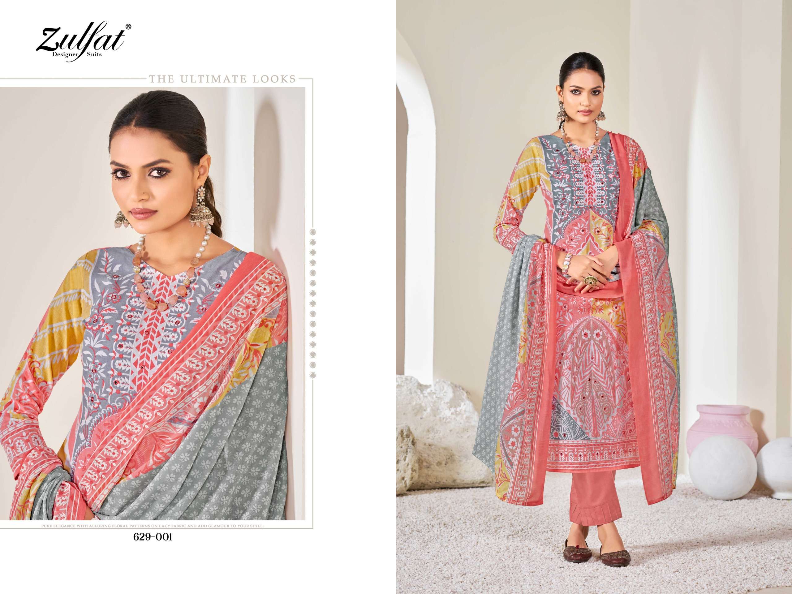 ZULFAT DESIGNER SUITS SUMMER SHINE
