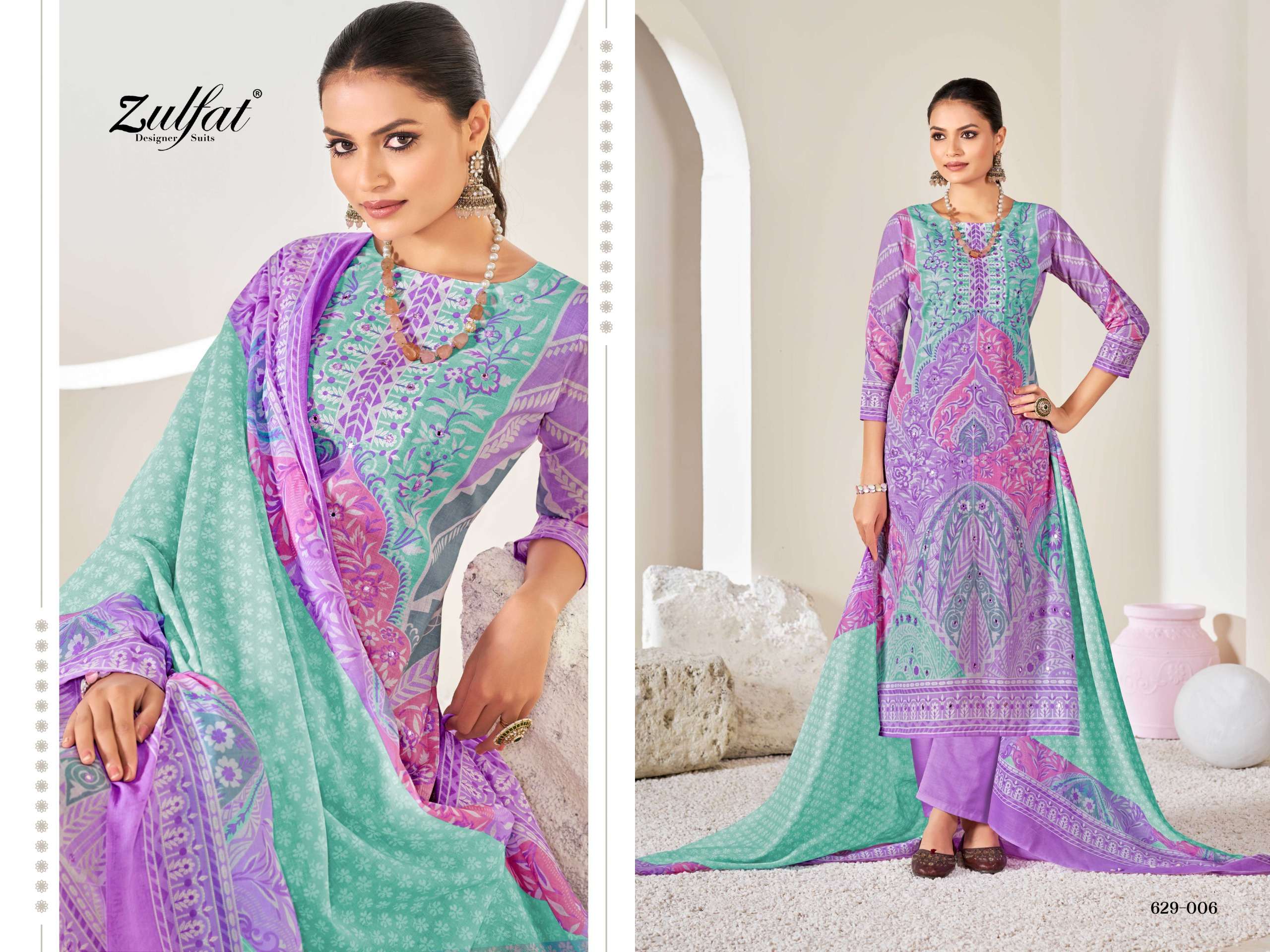 ZULFAT DESIGNER SUITS SUMMER SHINE