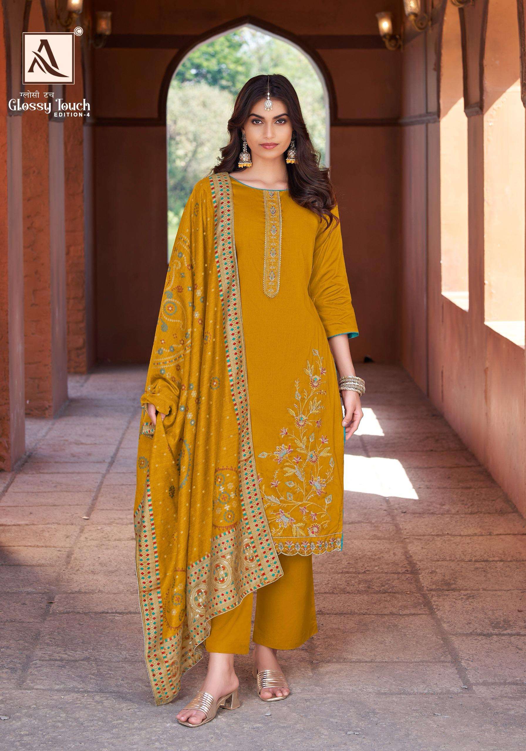 ALOK SUITS GLOSSY TOUCH EDITION 4