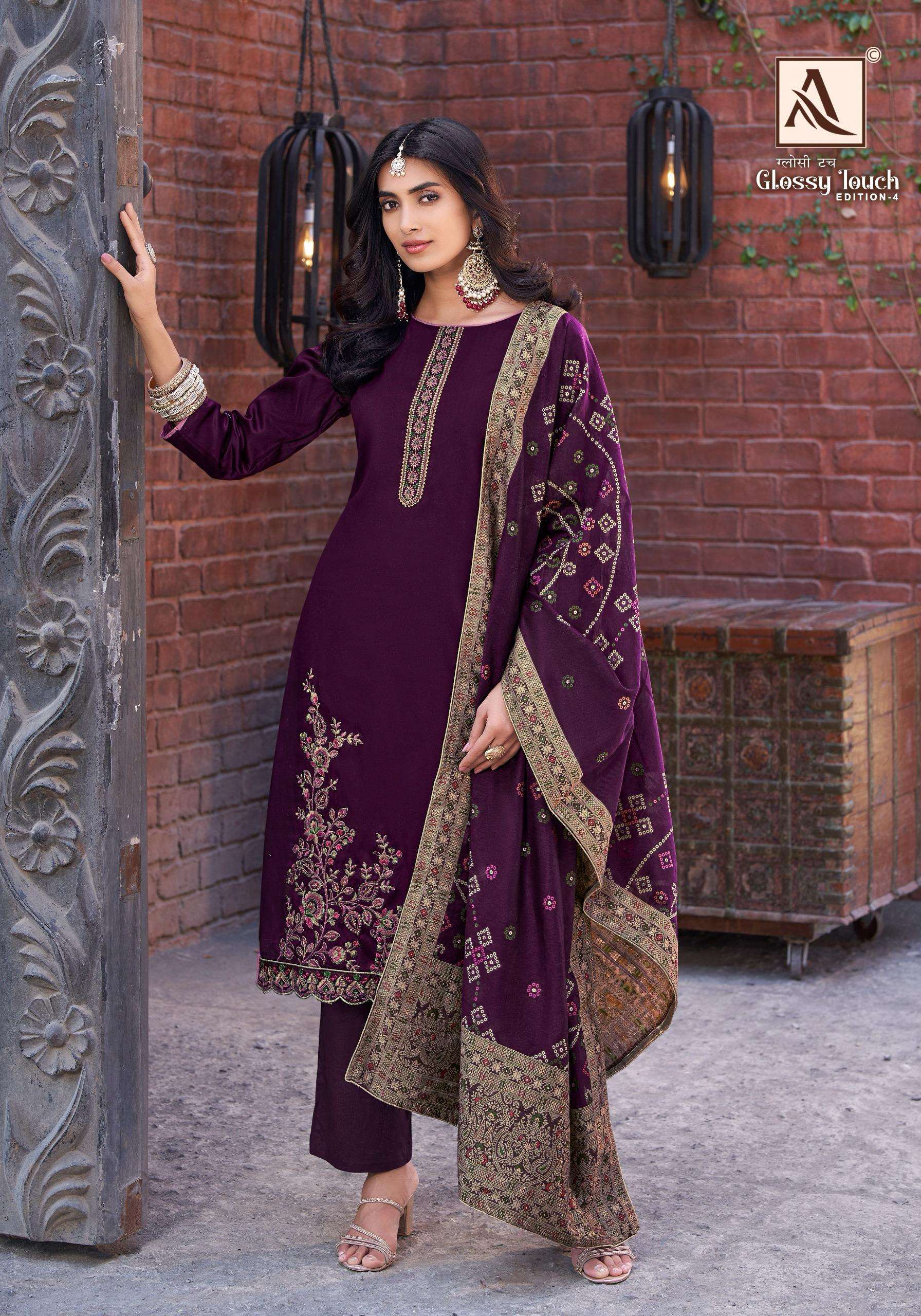 ALOK SUITS GLOSSY TOUCH EDITION 4