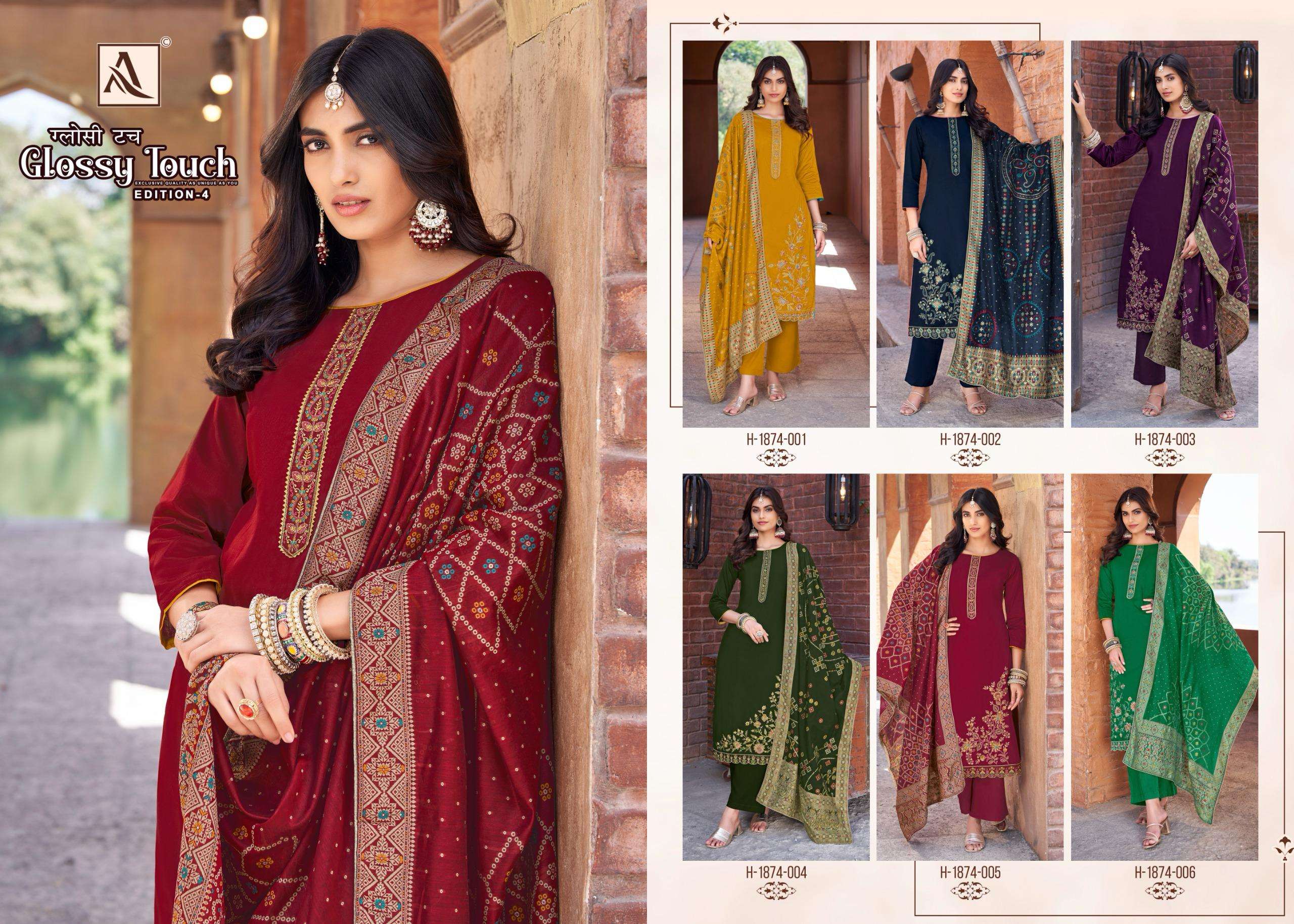 ALOK SUITS GLOSSY TOUCH EDITION 4