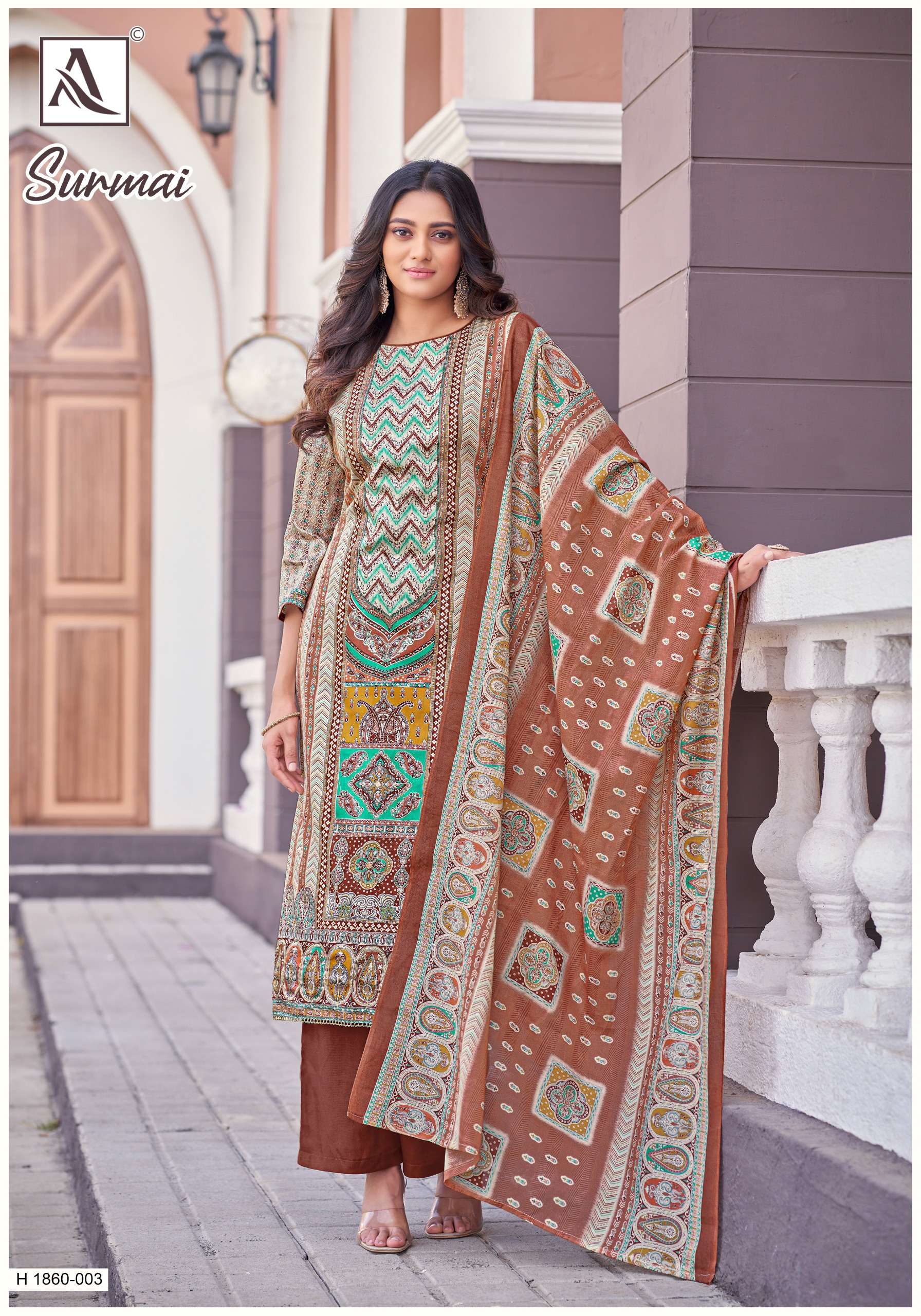 ALOK SUITS SURMAI 