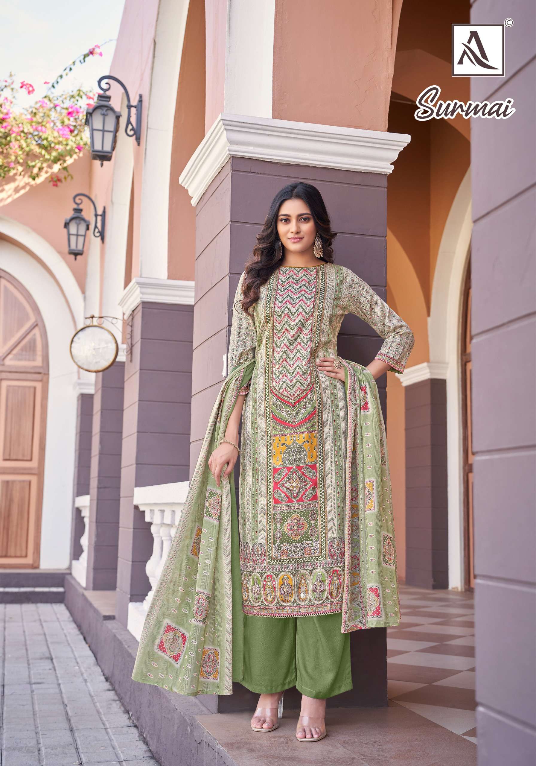 ALOK SUITS SURMAI 