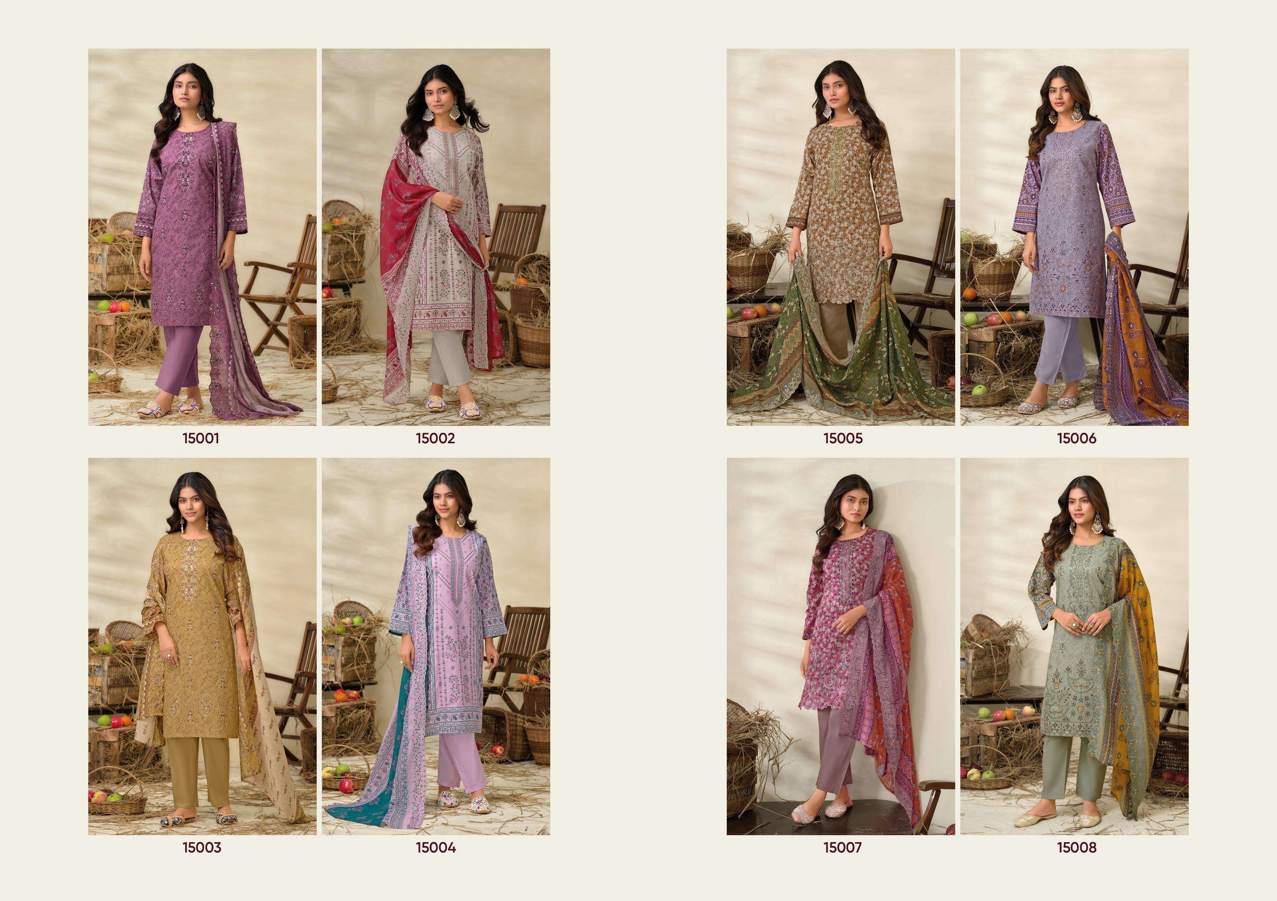 DEEPSY SUITS BIN SAEED LAWN COLLECTION VOL 15 