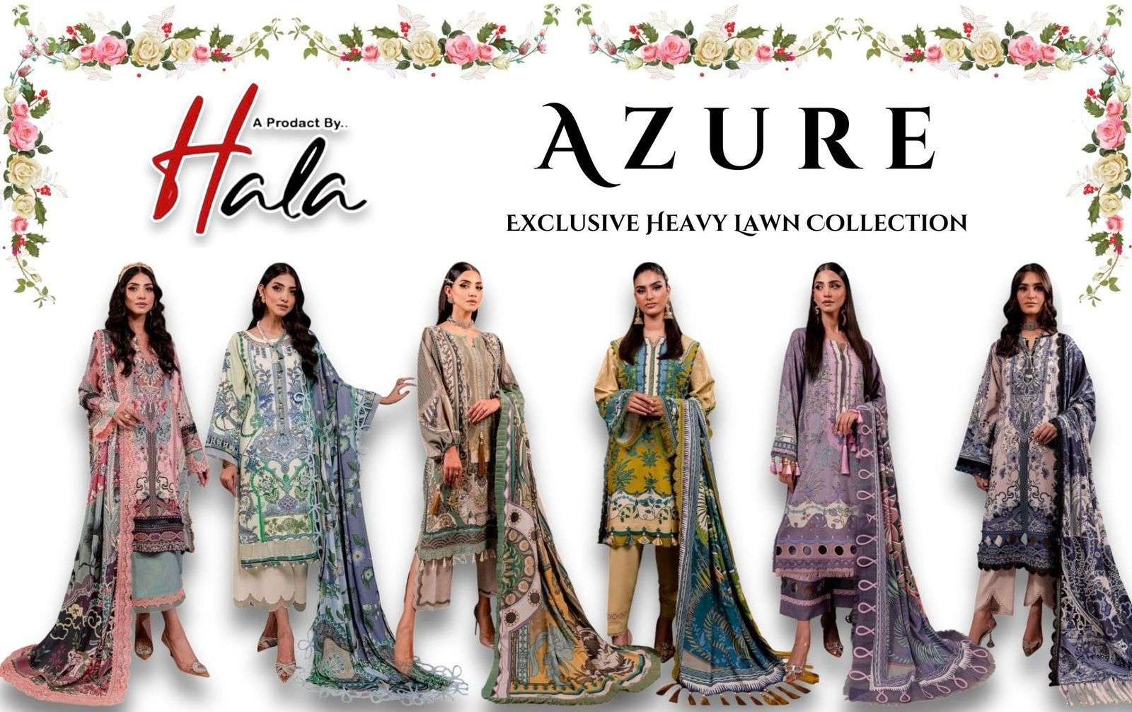 HALA AZURE  VOL 1 READY MADE COLLECTION