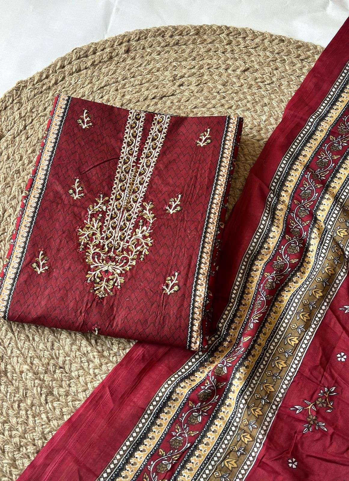 JIHAN SAHNAZ SELF EMBROIDERED COLLECTION