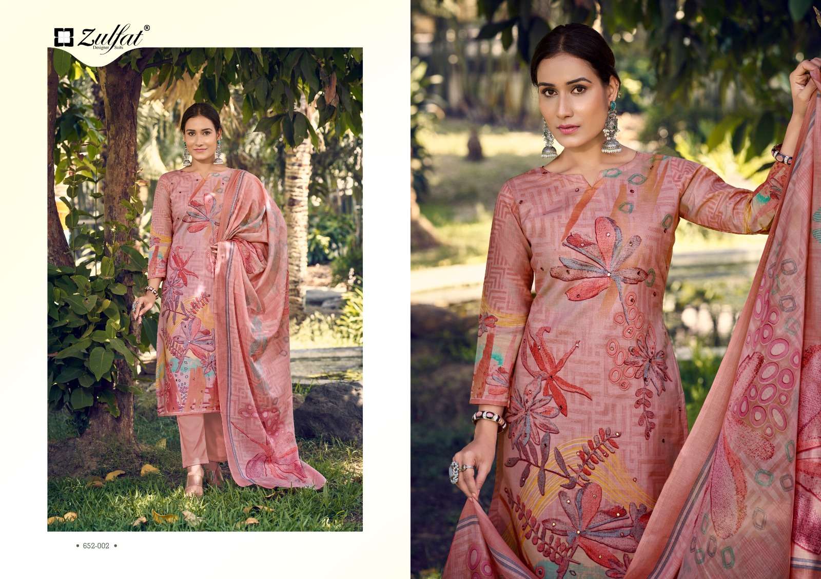 ZULFAT DESIGNER SUITS SUMMER BREEZE VOL 2