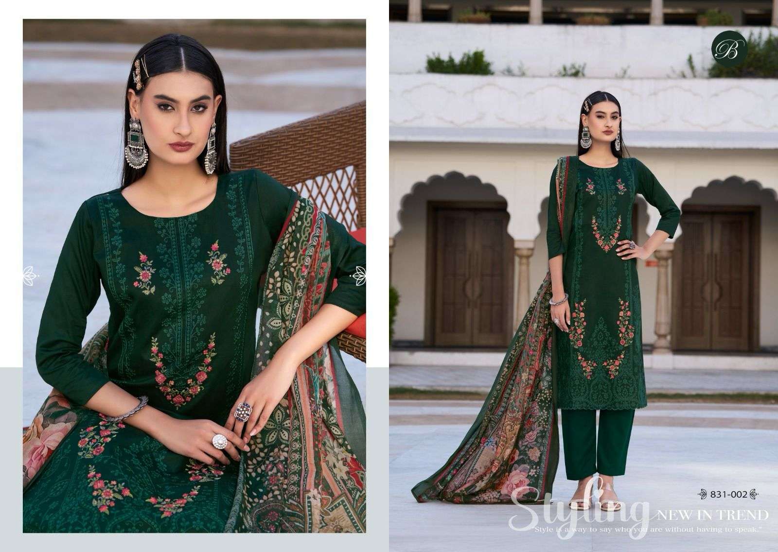 BELLIZA DESIGNER STUDIO ZARQASH VOL 4