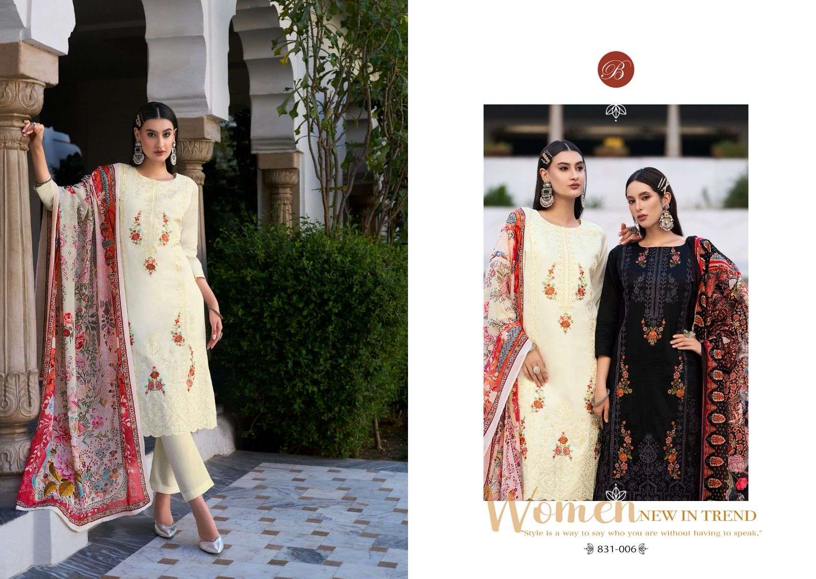 BELLIZA DESIGNER STUDIO ZARQASH VOL 4