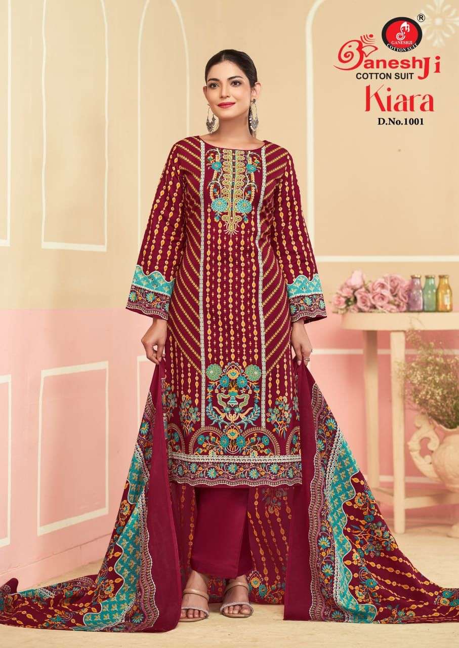 GANESH JI COTTON SUIT KIARA VOL 1