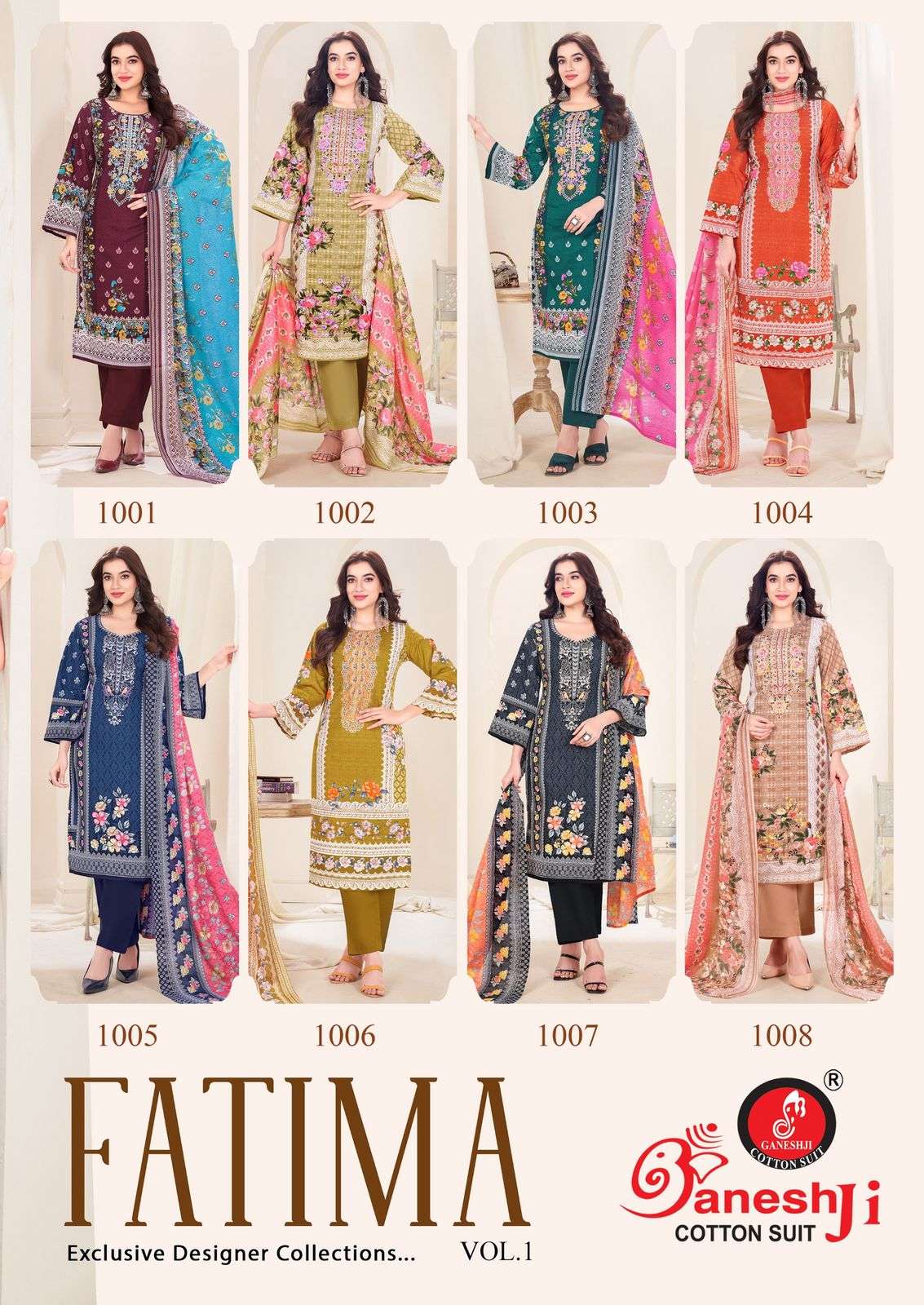 GANESHJI COTTON SUIT FATIMA 