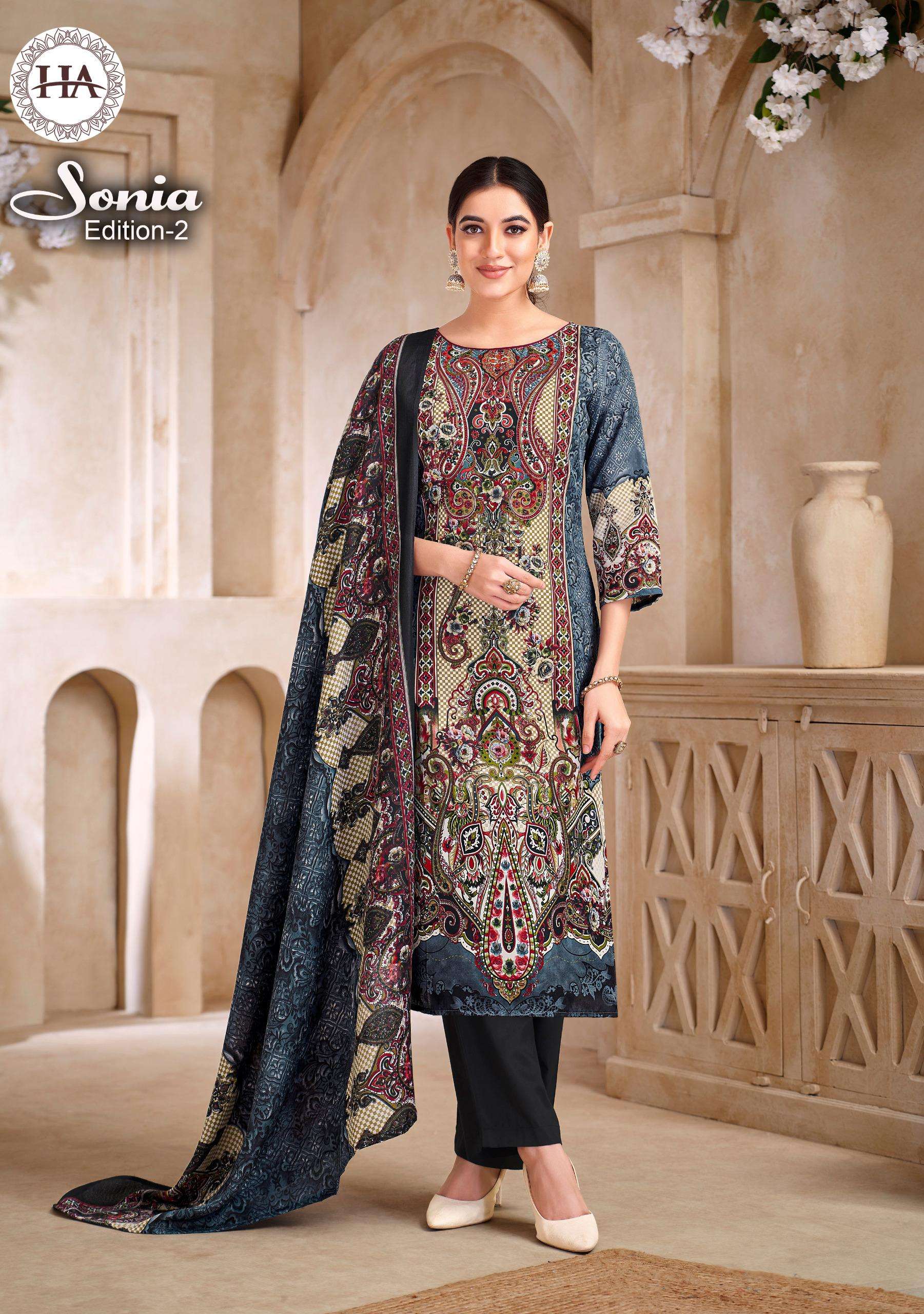 HARSHIT FASHION HUB SUMMER SONIA VOL 2 