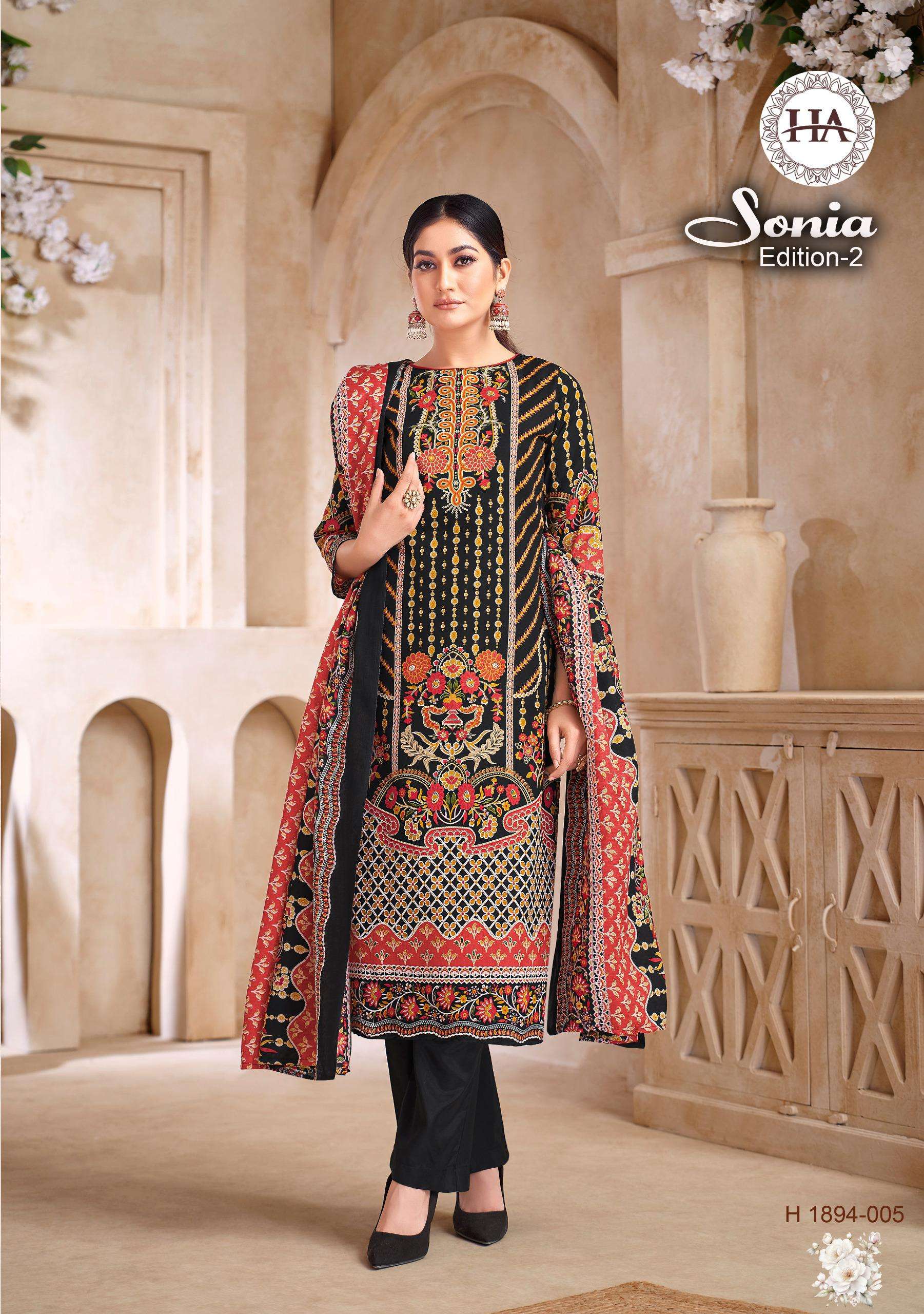 HARSHIT FASHION HUB SUMMER SONIA VOL 2 