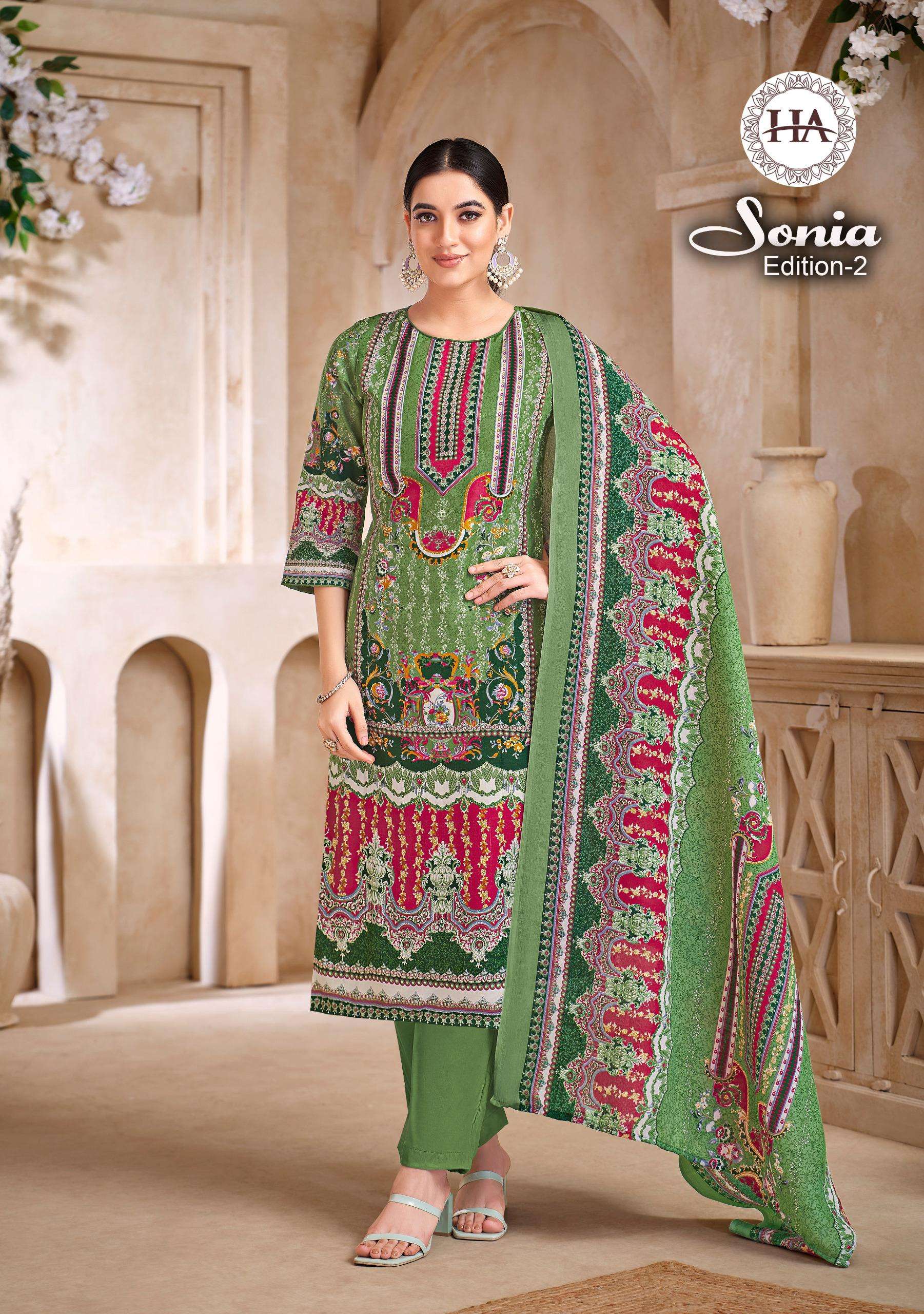 HARSHIT FASHION HUB SUMMER SONIA VOL 2 