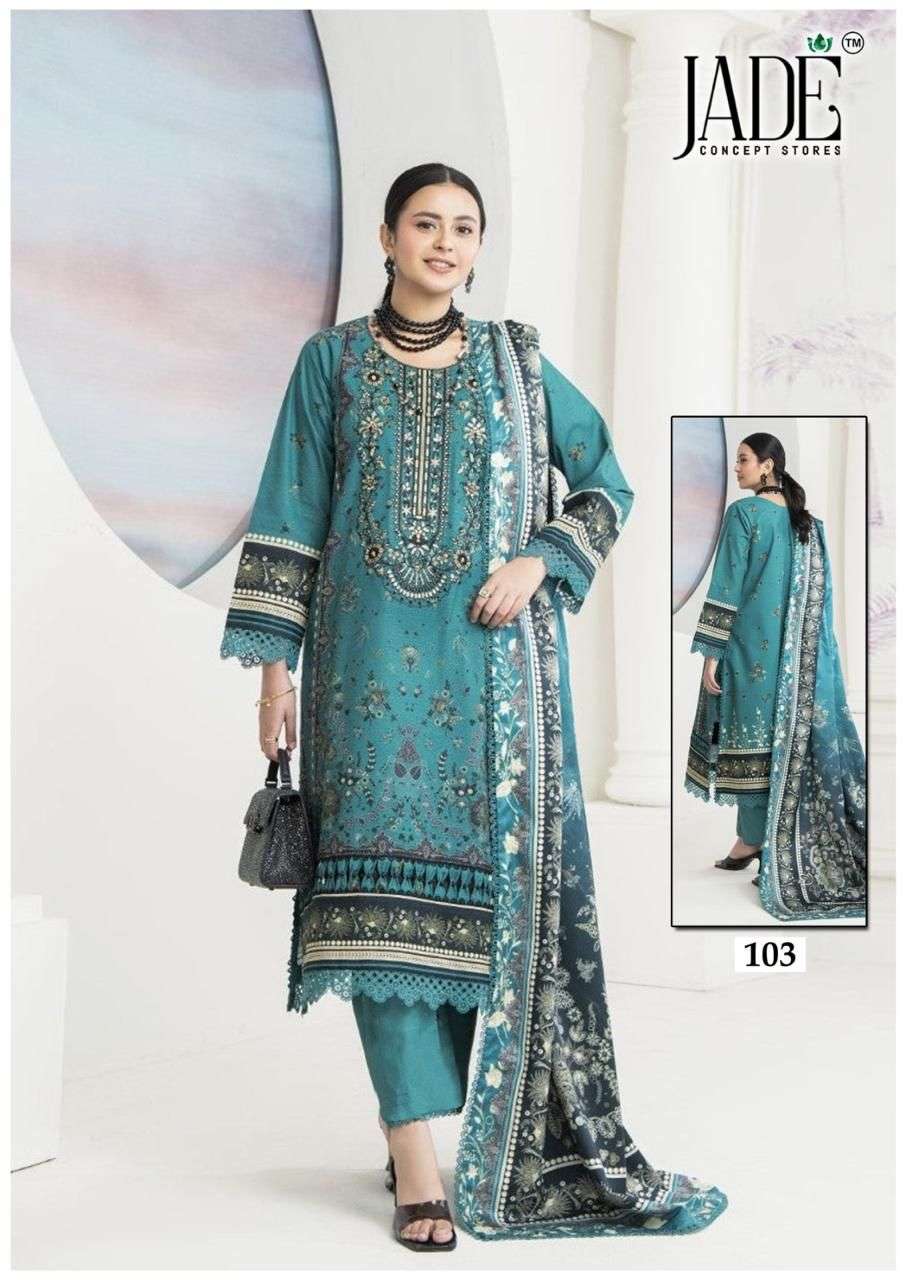 JADE CHEVRON EXCLUSIVE HEAVY COTTON VOL 11 READY MADE COLLECTION