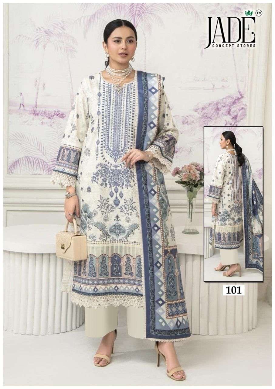 JADE CHEVRON EXCLUSIVE HEAVY COTTON VOL 11 READY MADE COLLECTION
