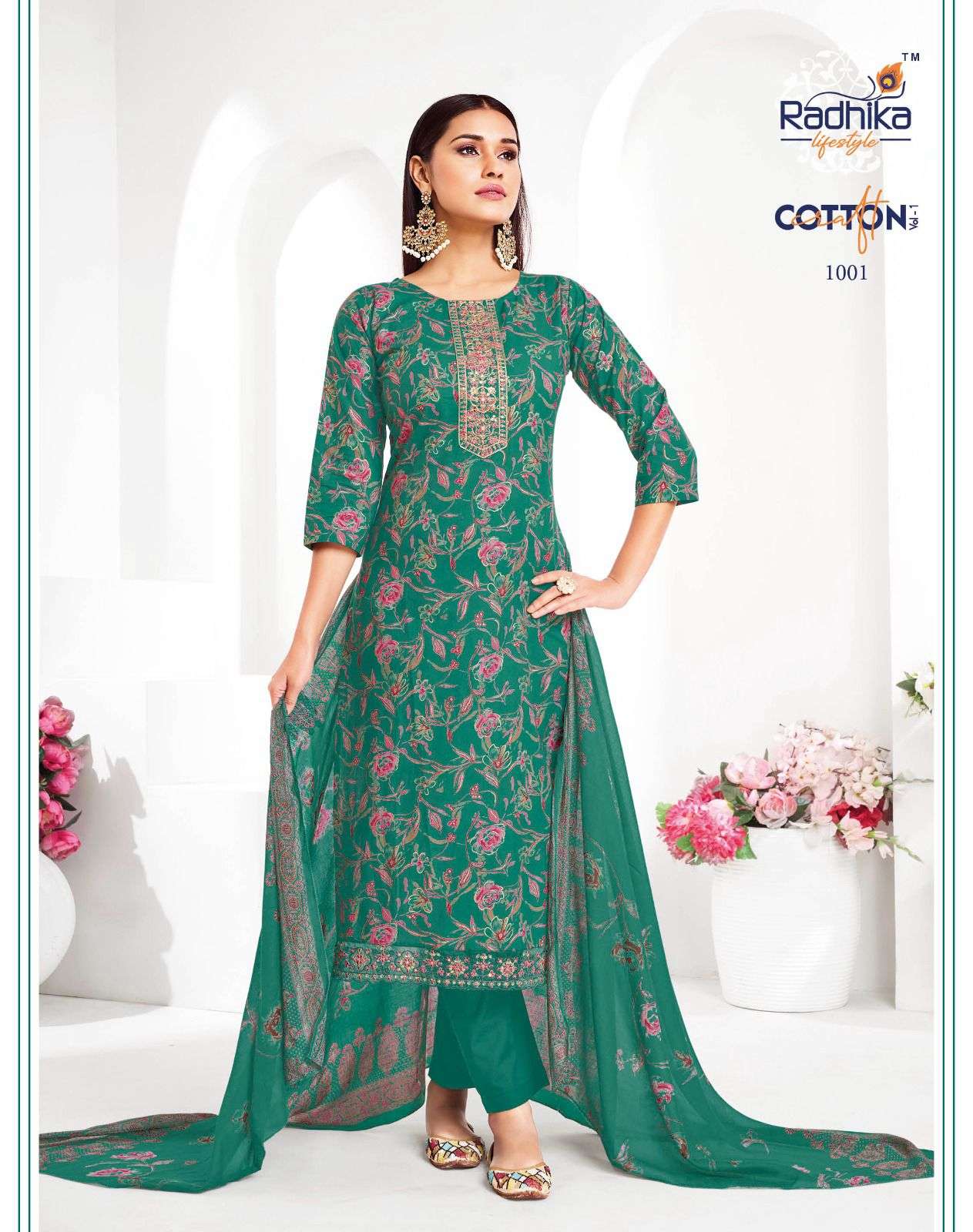 RADHIKA LIFE STYLE COTTON CRAFT VOL 1 
