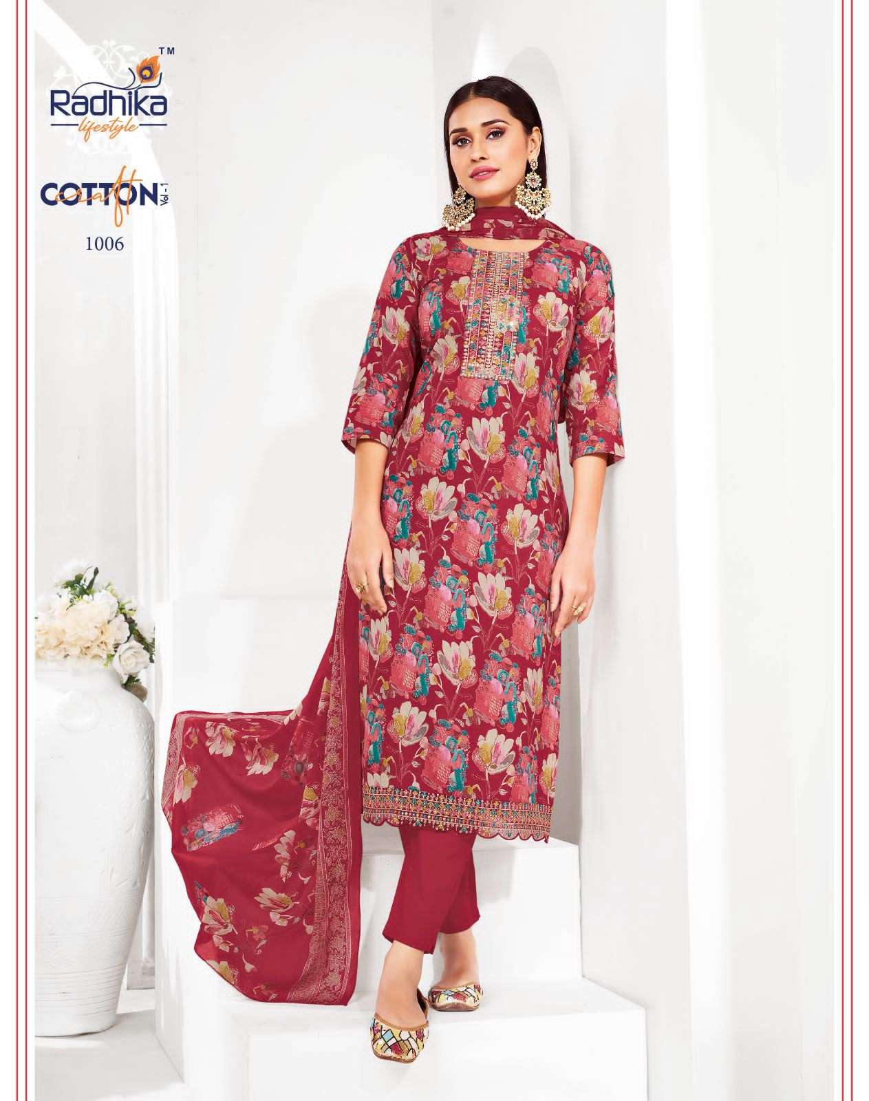 RADHIKA LIFE STYLE COTTON CRAFT VOL 1 