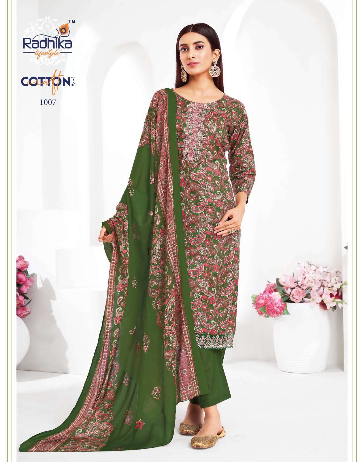 RADHIKA LIFE STYLE COTTON CRAFT VOL 1 