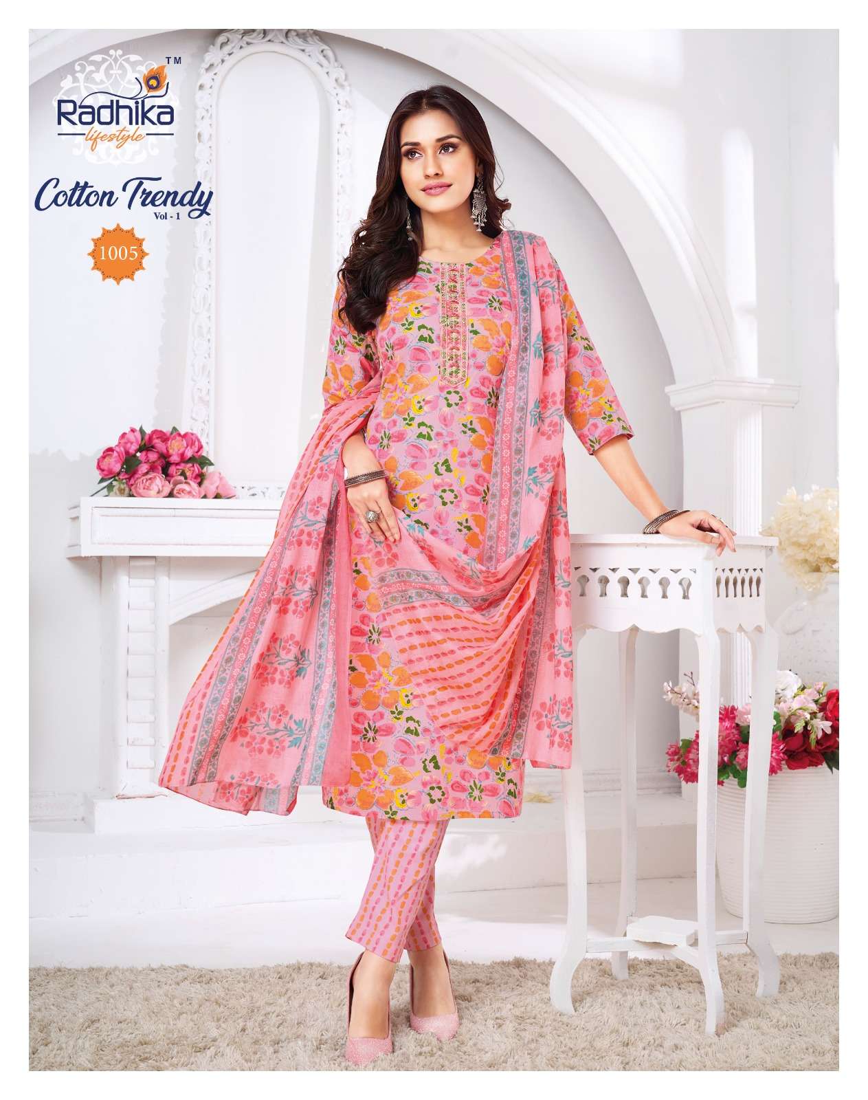 RADHIKA LIFE STYLE COTTON  TRENDY VOL 1