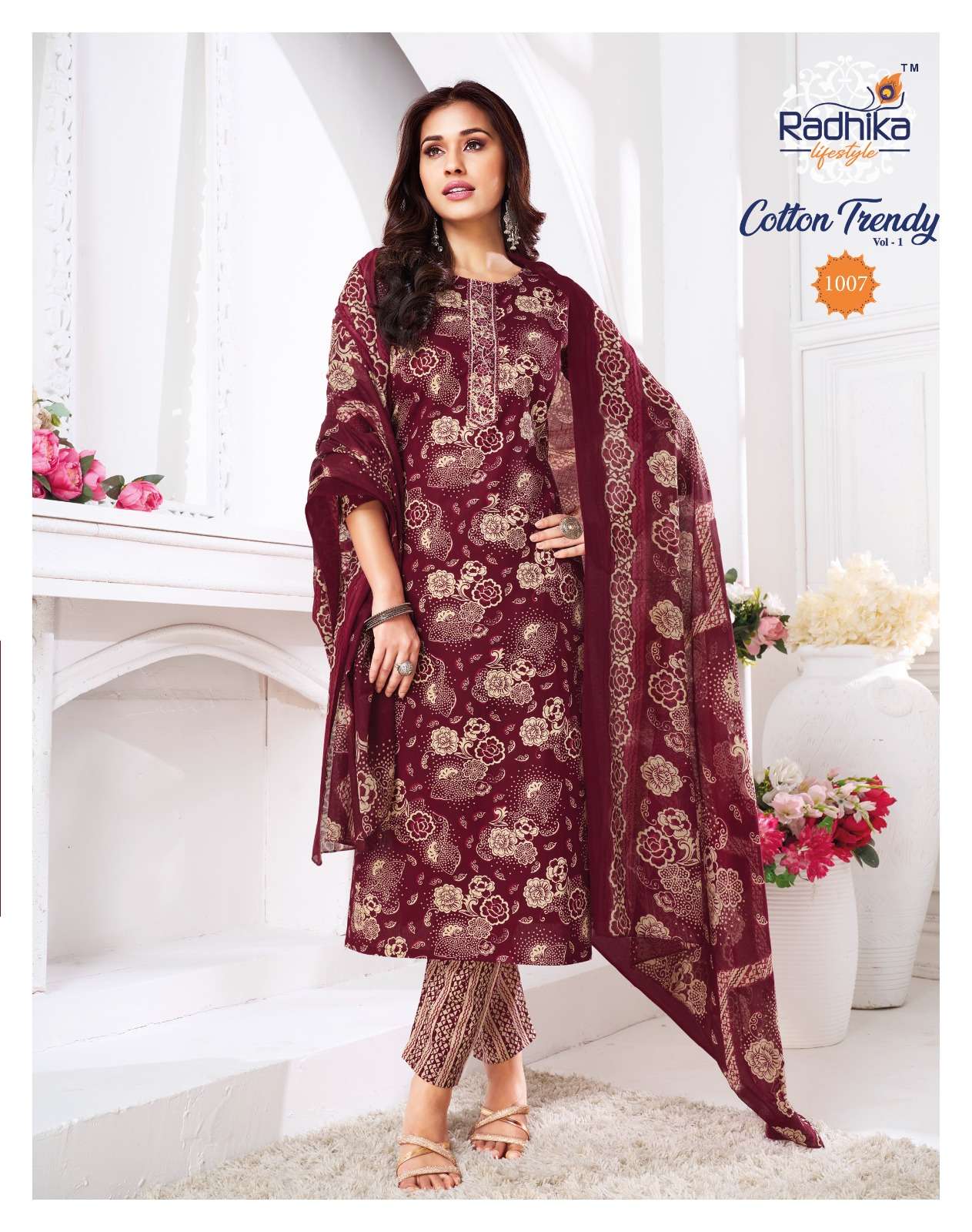 RADHIKA LIFE STYLE COTTON  TRENDY VOL 1