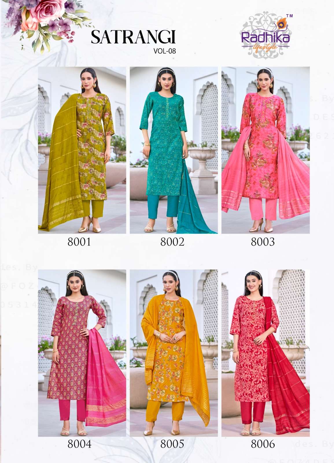 RADHIKA LIFE STYLE SATRANGI VOL 8