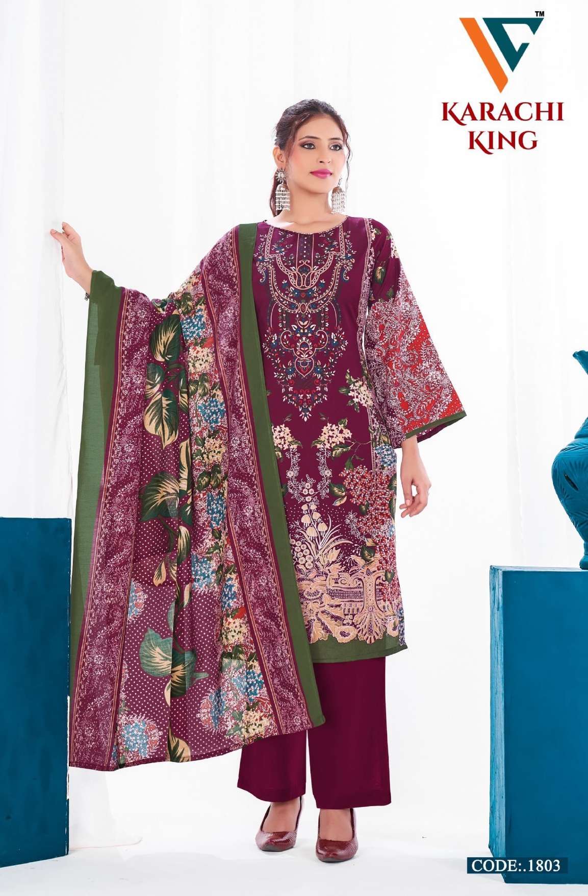 VANDANA‎‎‎ CREATION KARACHI KING VOL 18