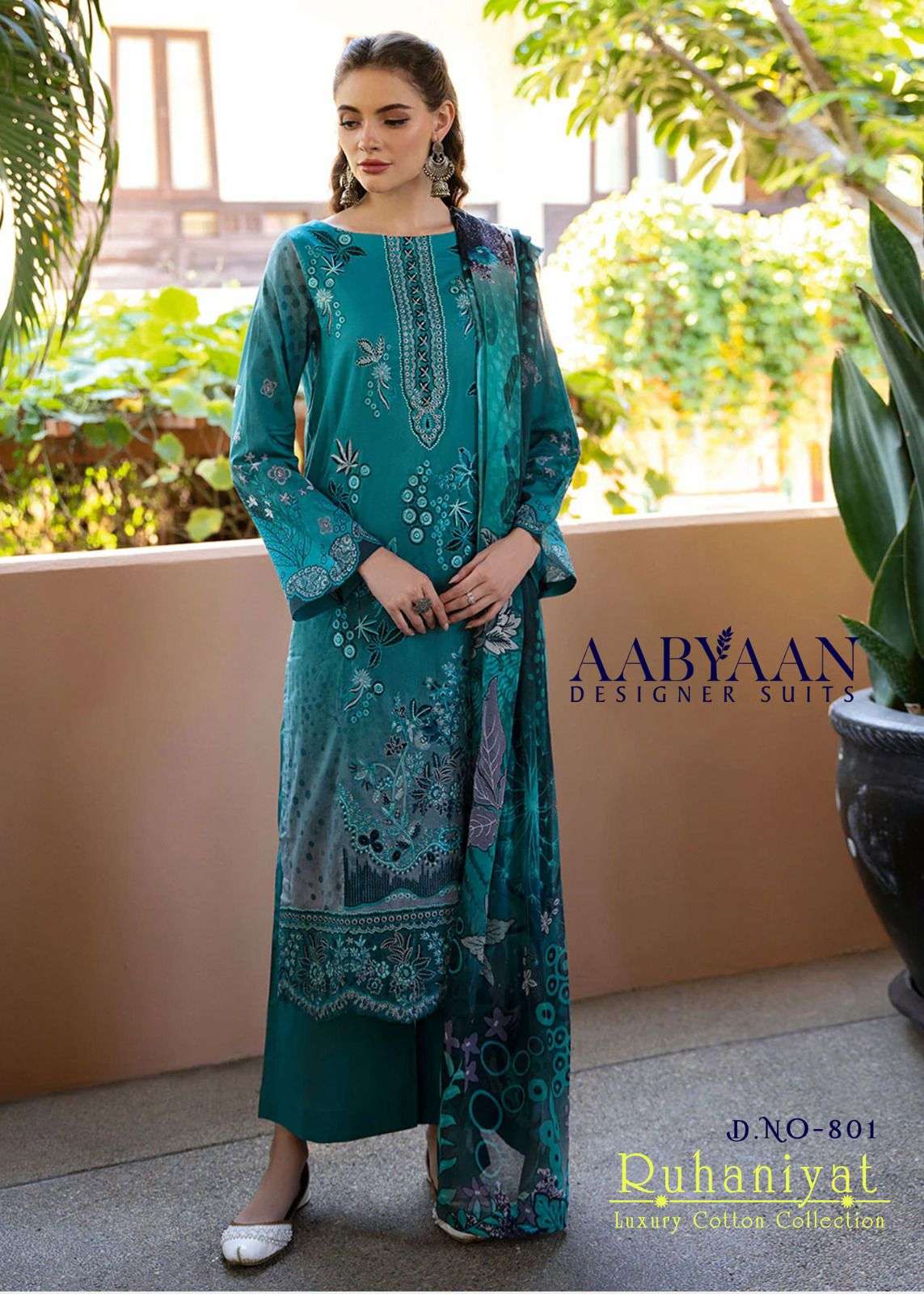 AABYAAN DESIGNER SUIT RUHANIYAT VOL 8