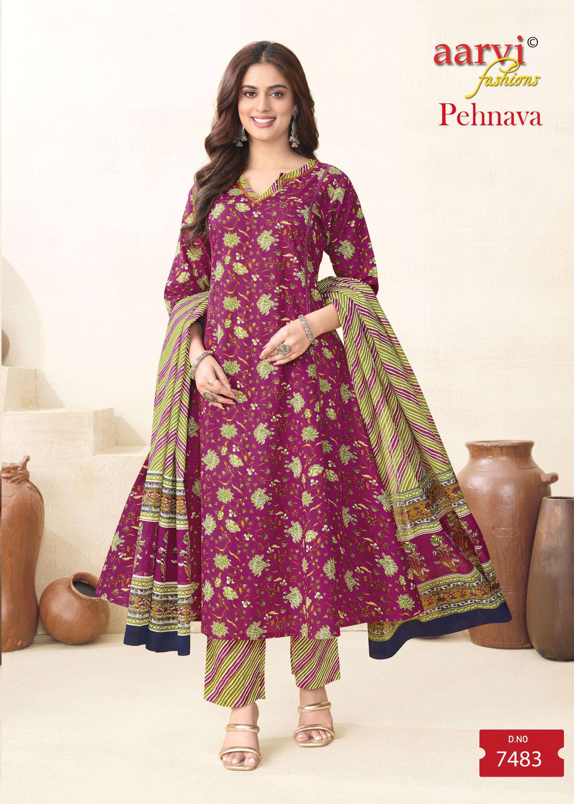 AARVI FASHION PEHNAVA VOL 1 