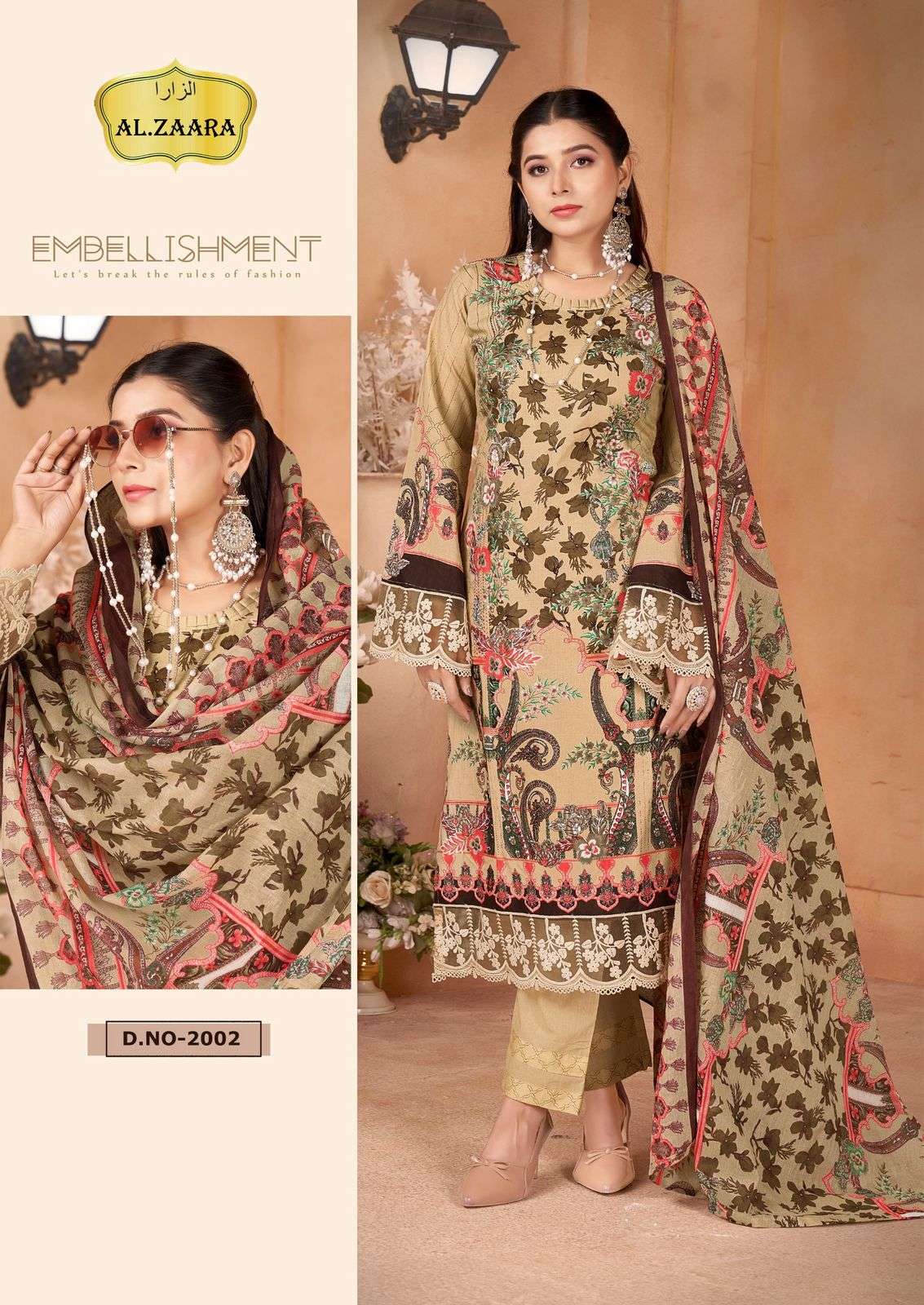 AL ZAARA VOL 2 FULL STICHED COLLECTION 