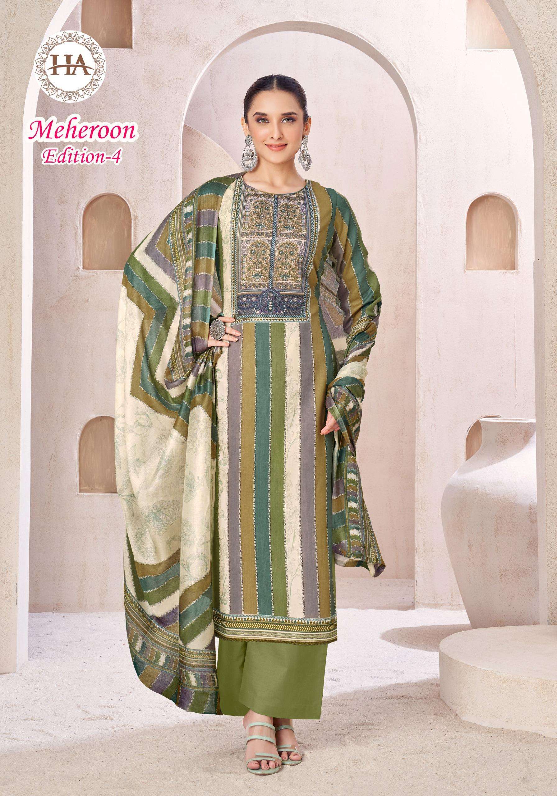 ALOK SUITS MEHEROON EDITION VOL 4