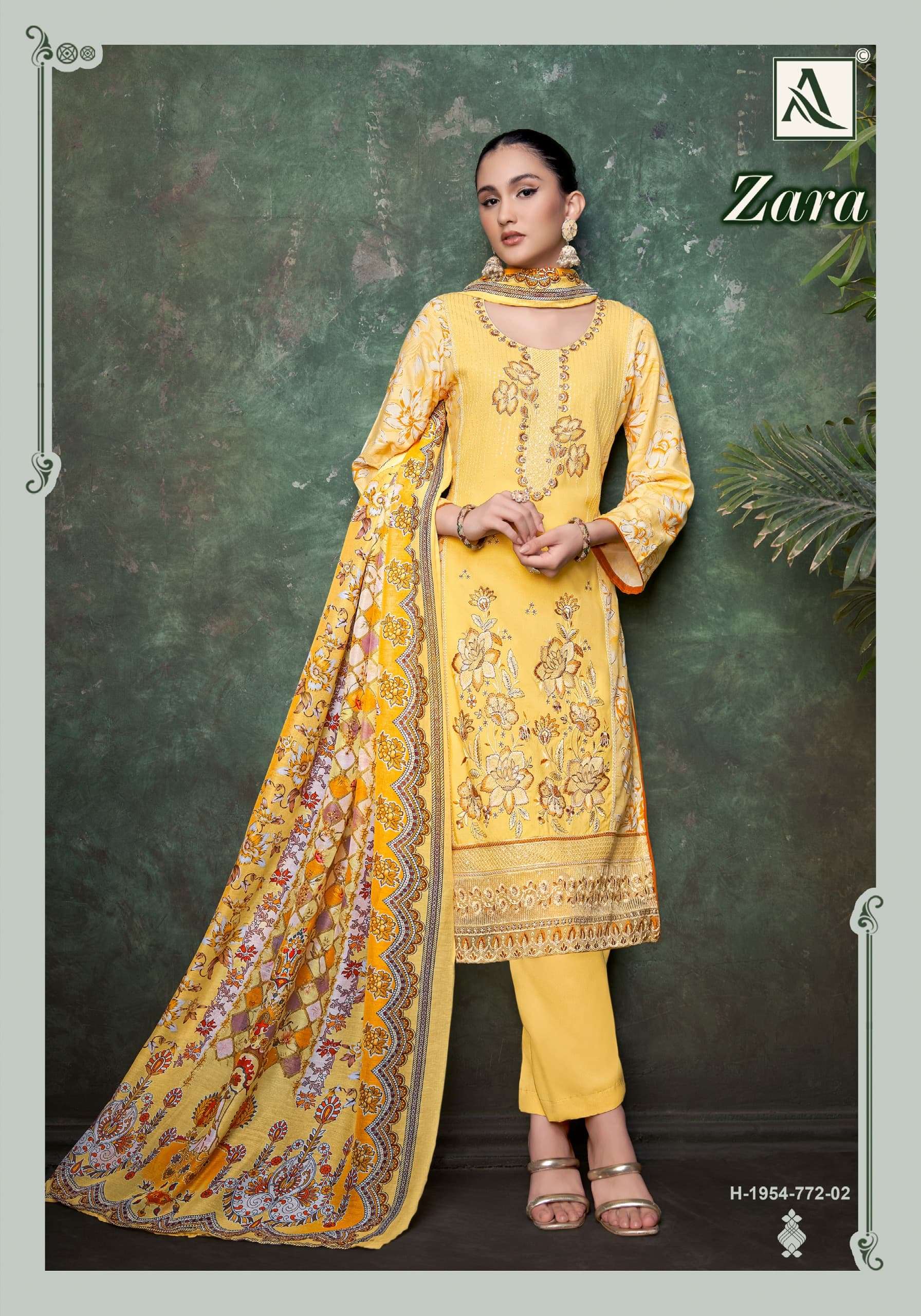 ALOK SUITS ZARA 