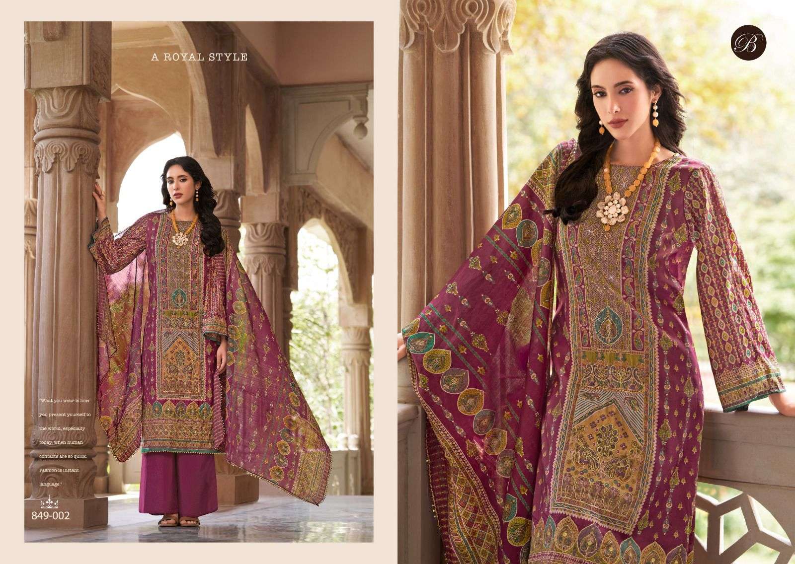 BELLIZA DESIGNER STUDIO NUSRAT VOL 5