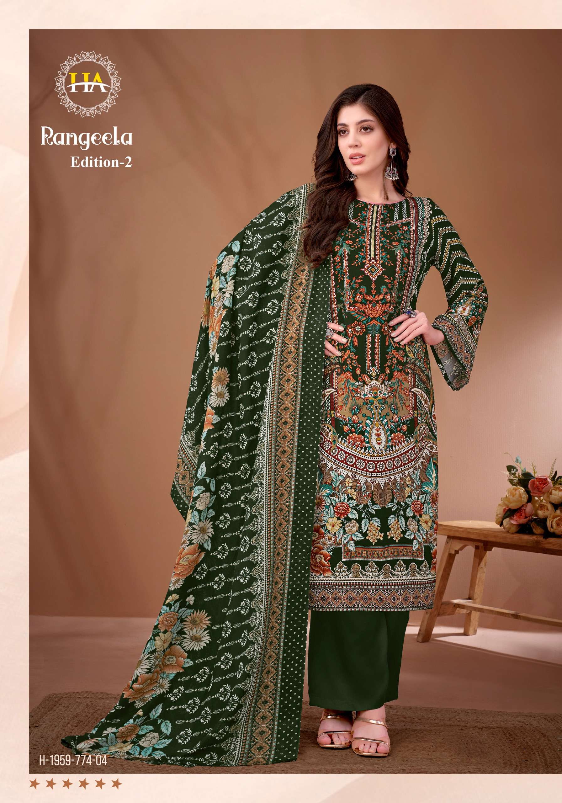 HARSHIT FASHION HUB RANGEELA VOL 2