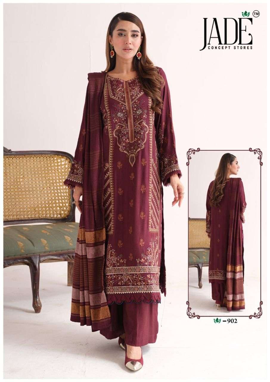 JADE CRIMSON EXCLUSIVE HEAVY LAWN COLLECTION VOL 9 READY MADE COLLECTION