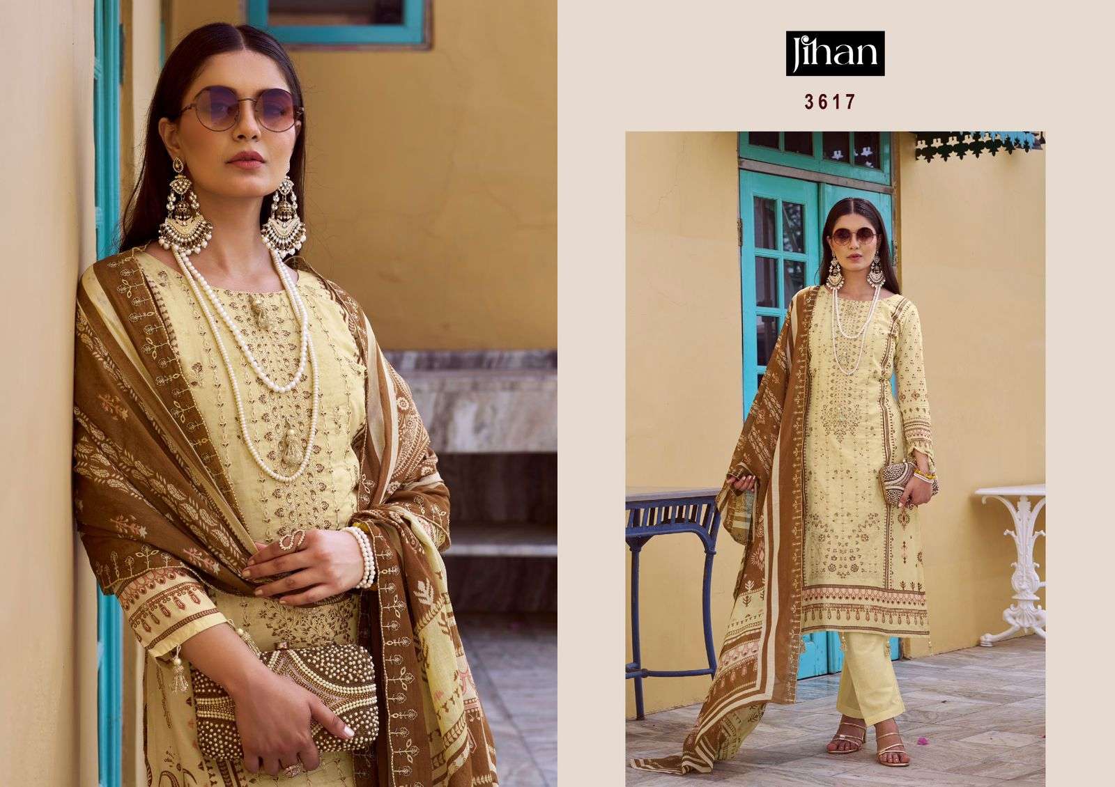 JIHAN BIN SAEED LAWN COLLECTION VOL 17