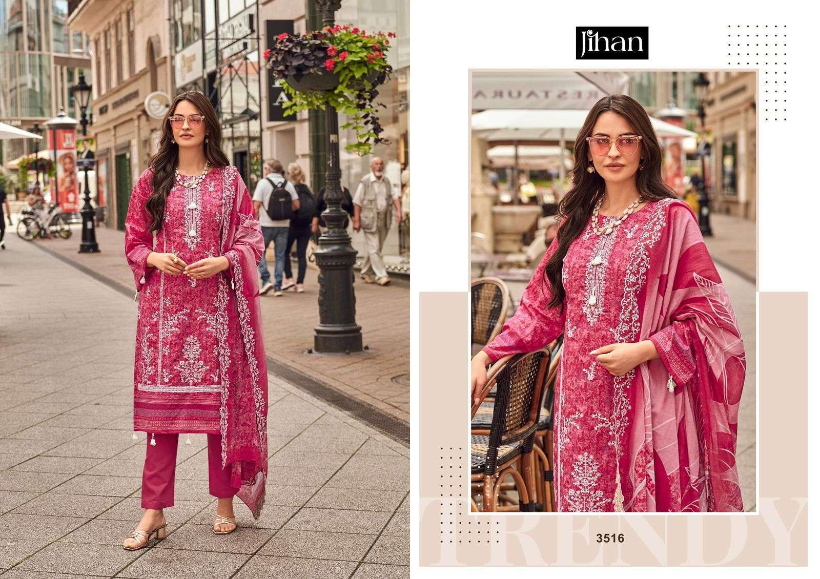 JIHAN BIN SAEED VOL 14 READY MADE LAWN COLLECTION 