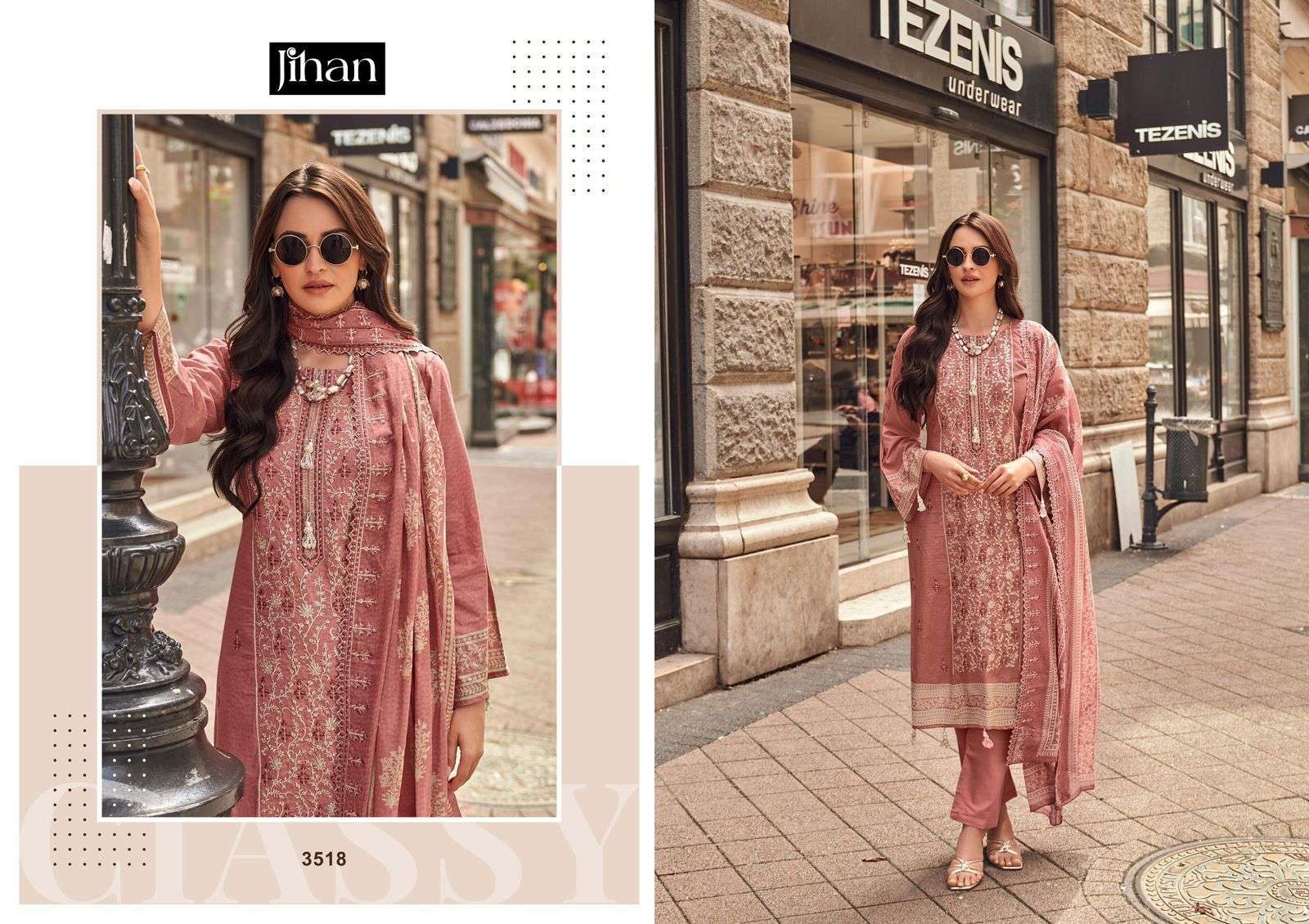 JIHAN BIN SAEED VOL 14 READY MADE LAWN COLLECTION 