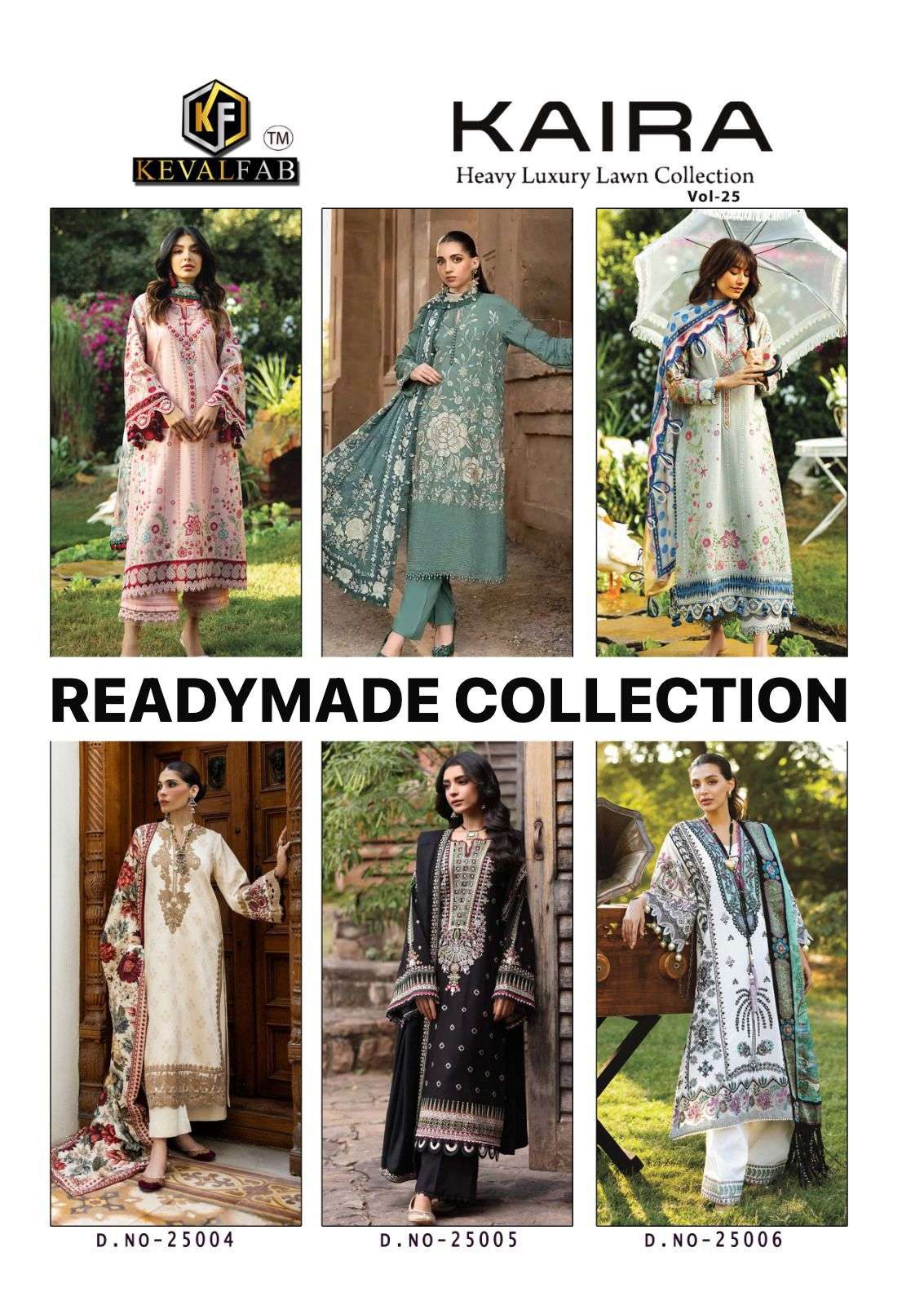 KEVAL FAB KAIRA VOL 25 READY MADE COLLECTION