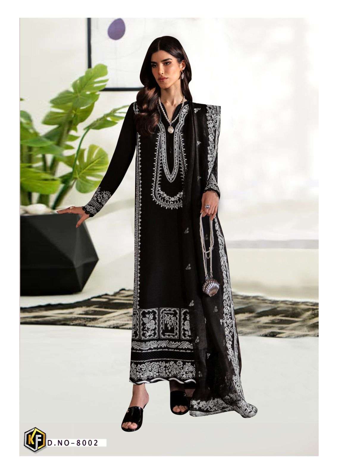 KEVAL FAB ROHA BLACK & WHITE VOL 8 
