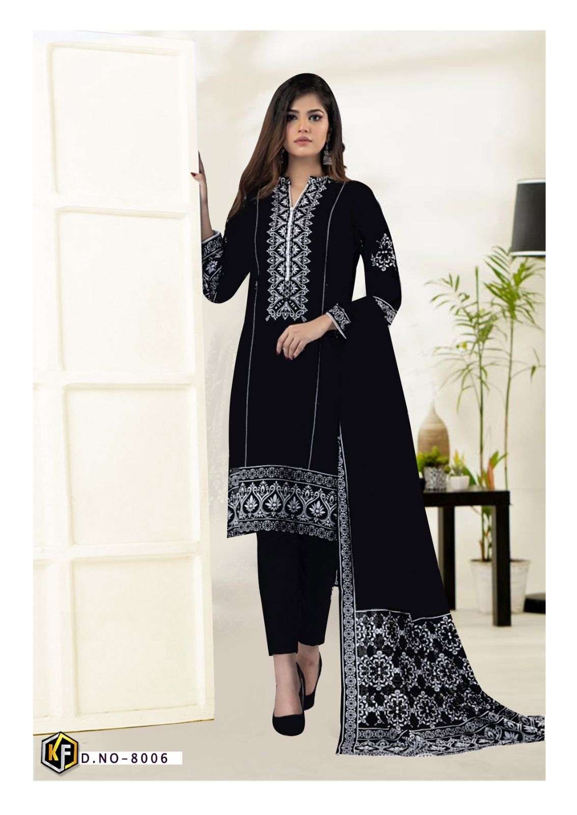 KEVAL FAB ROHA BLACK & WHITE VOL 8 