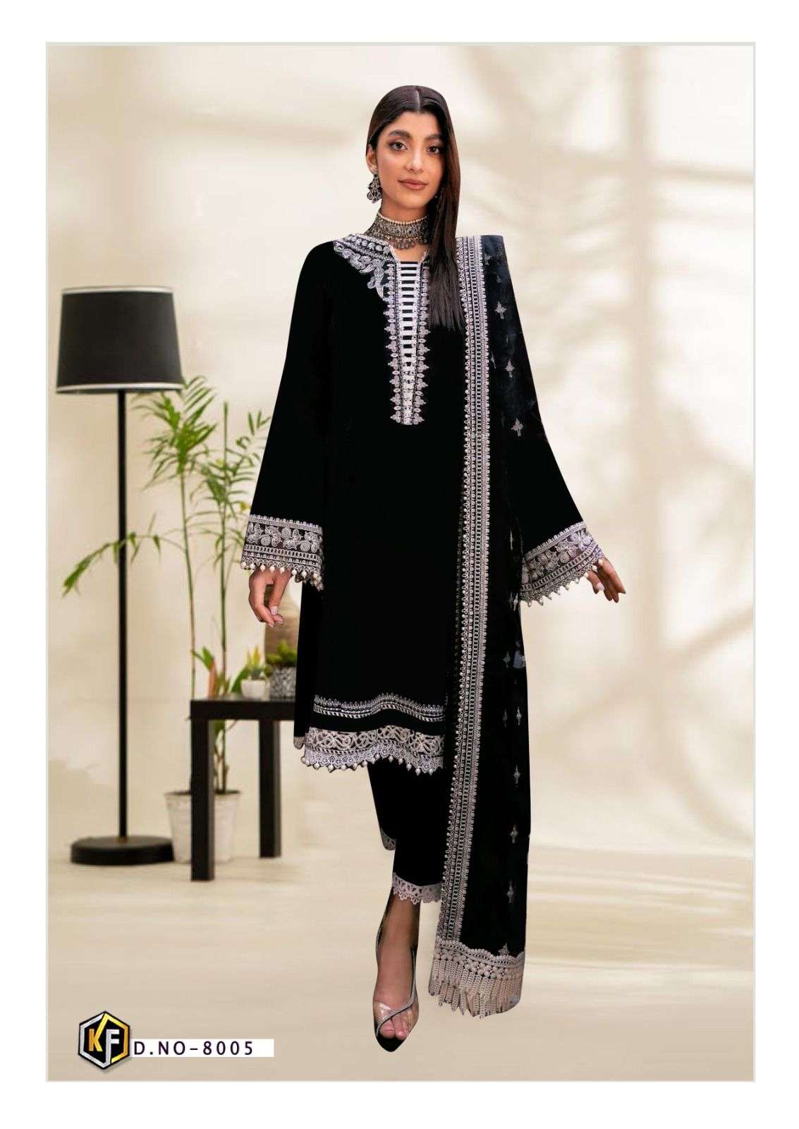 KEVAL FAB ROHA BLACK & WHITE VOL 8 