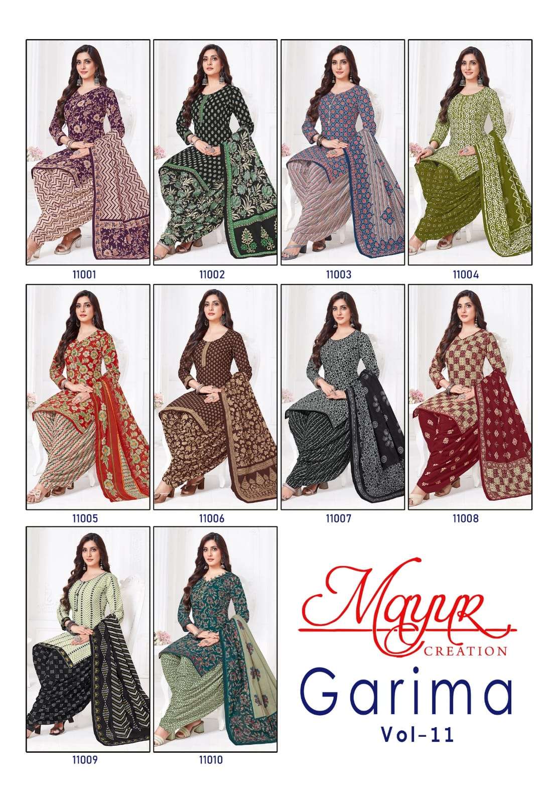 MAYUR CREATION GARIMA VOL 11